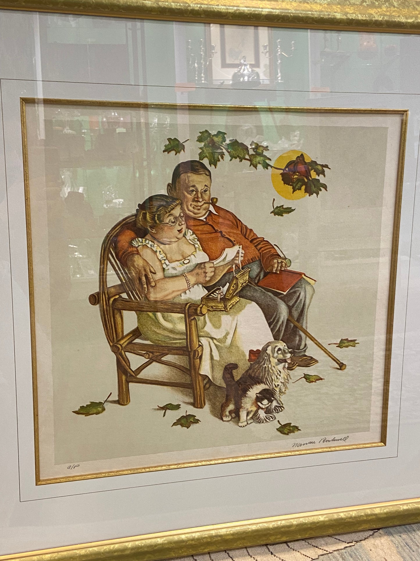 Norman Rockwell Fondly Do We Remember Artist Proof (27618)