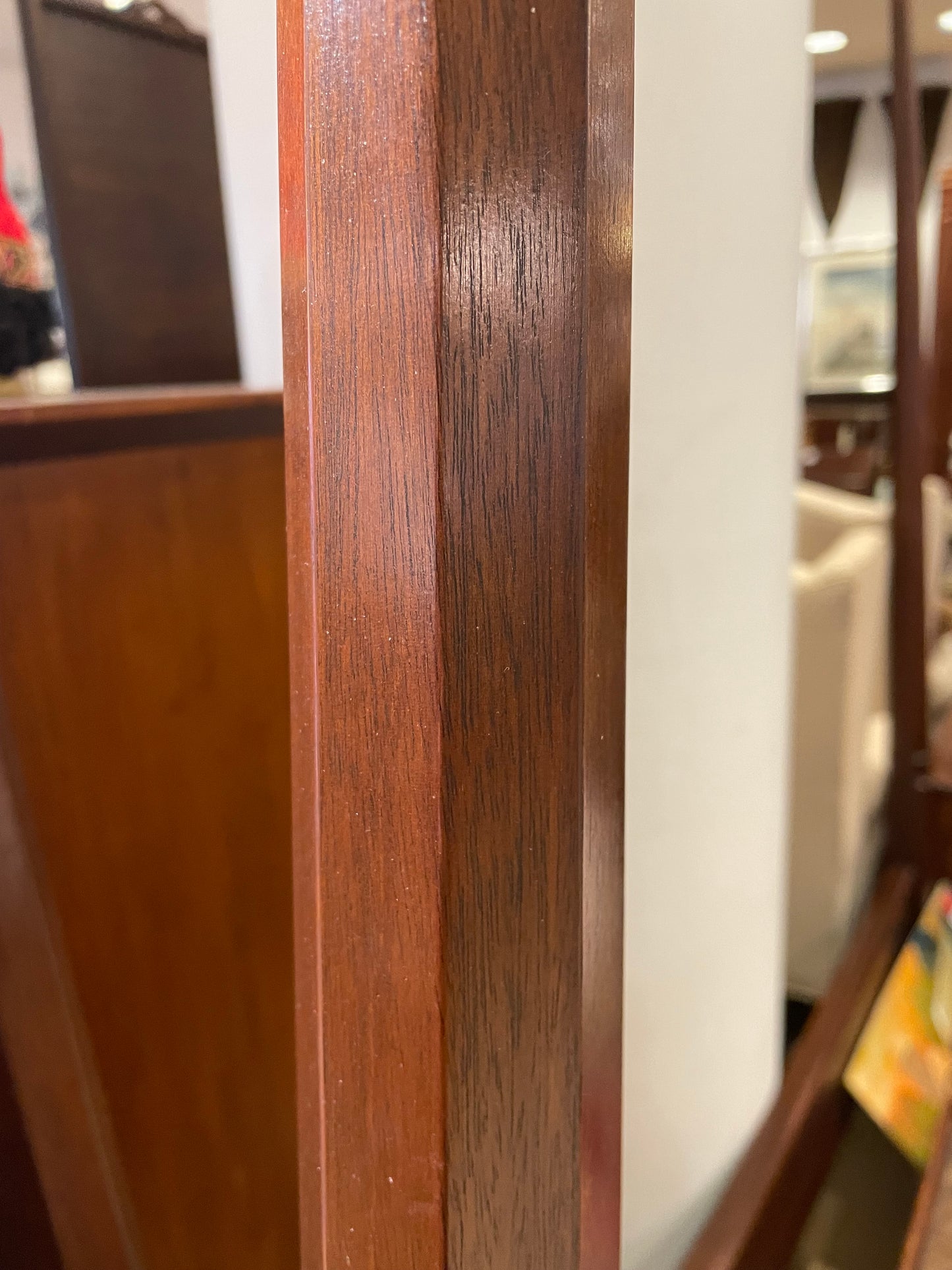 Henkel Harris Mahogany Canopy Queen Bed (3Q18X3)