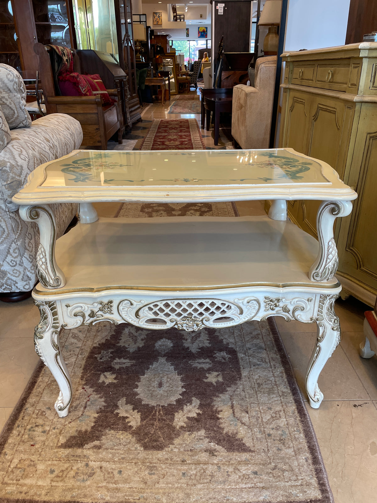 Italian Provincial End Table (2 Available 0A900Z 0A9010)