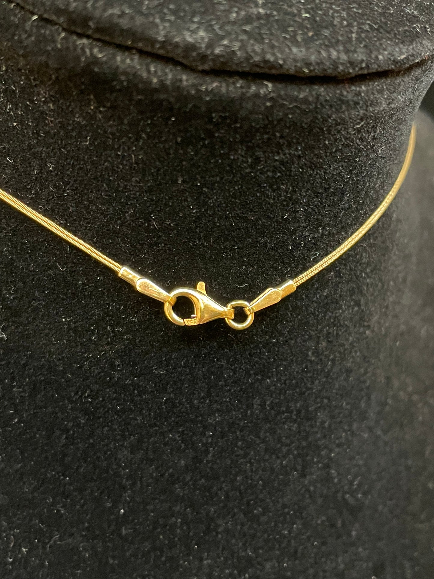 14k Necklace with Pearls & Tourmaline (WHLBN5)
