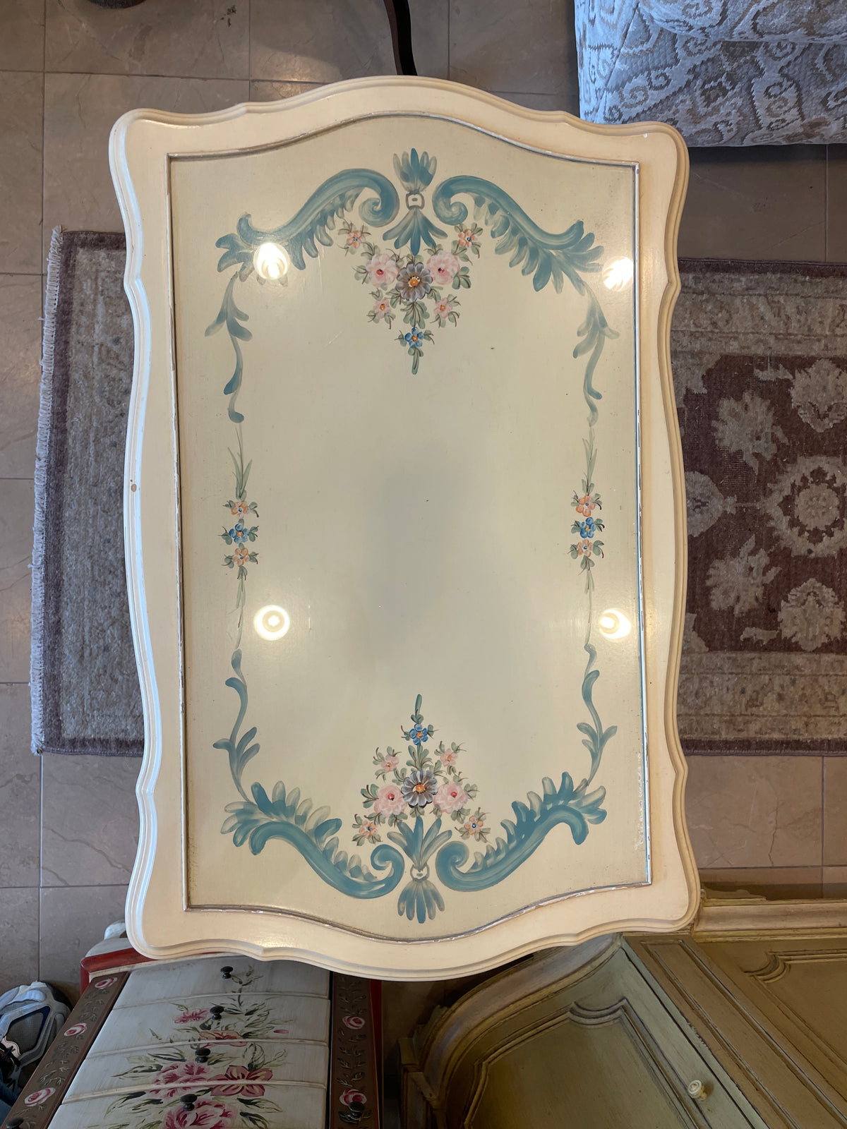 Italian Provincial End Table (2 Available 0A900Z 0A9010)