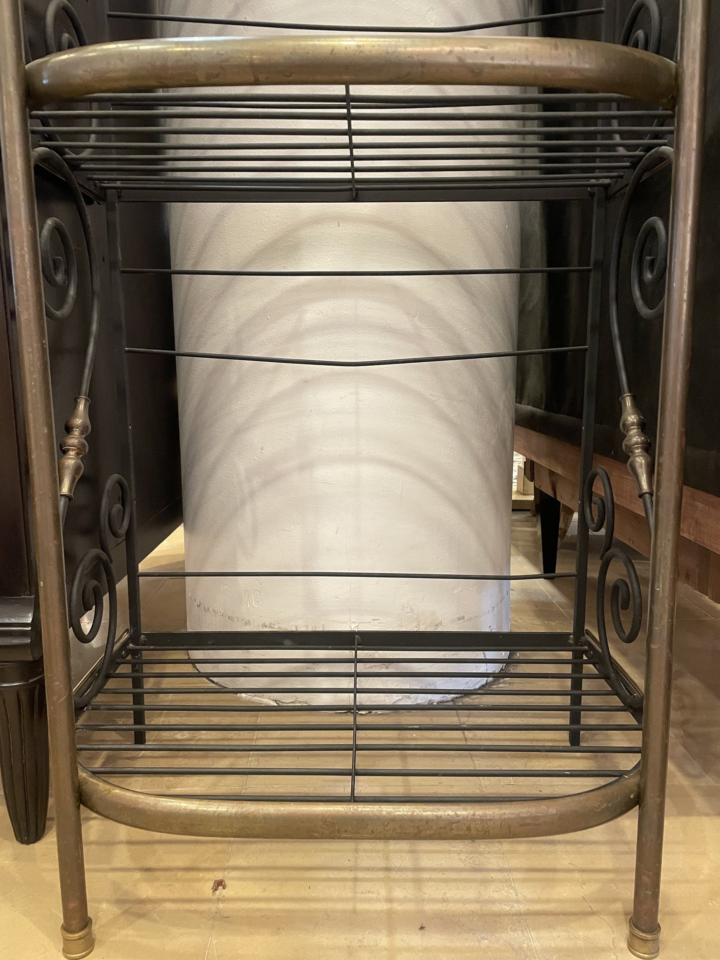 Vintage French Baker's Rack (03G00B)