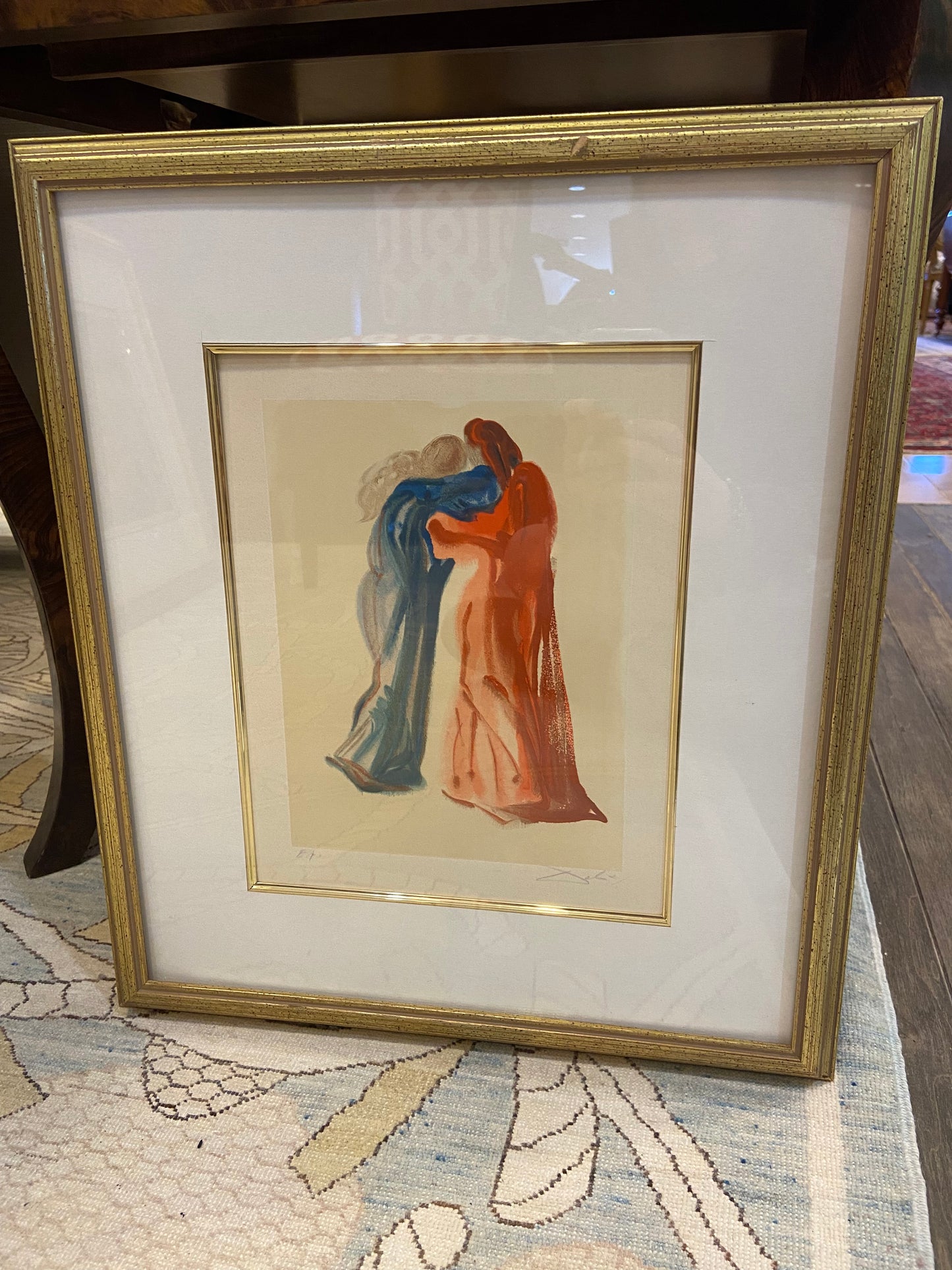 After Salvador Dalí "Meeting of Dante and Beatrice, Purgatorio: Canto 29" (27601)