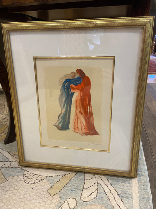 After Salvador Dalí "Meeting of Dante and Beatrice, Purgatorio: Canto 29" (27601)