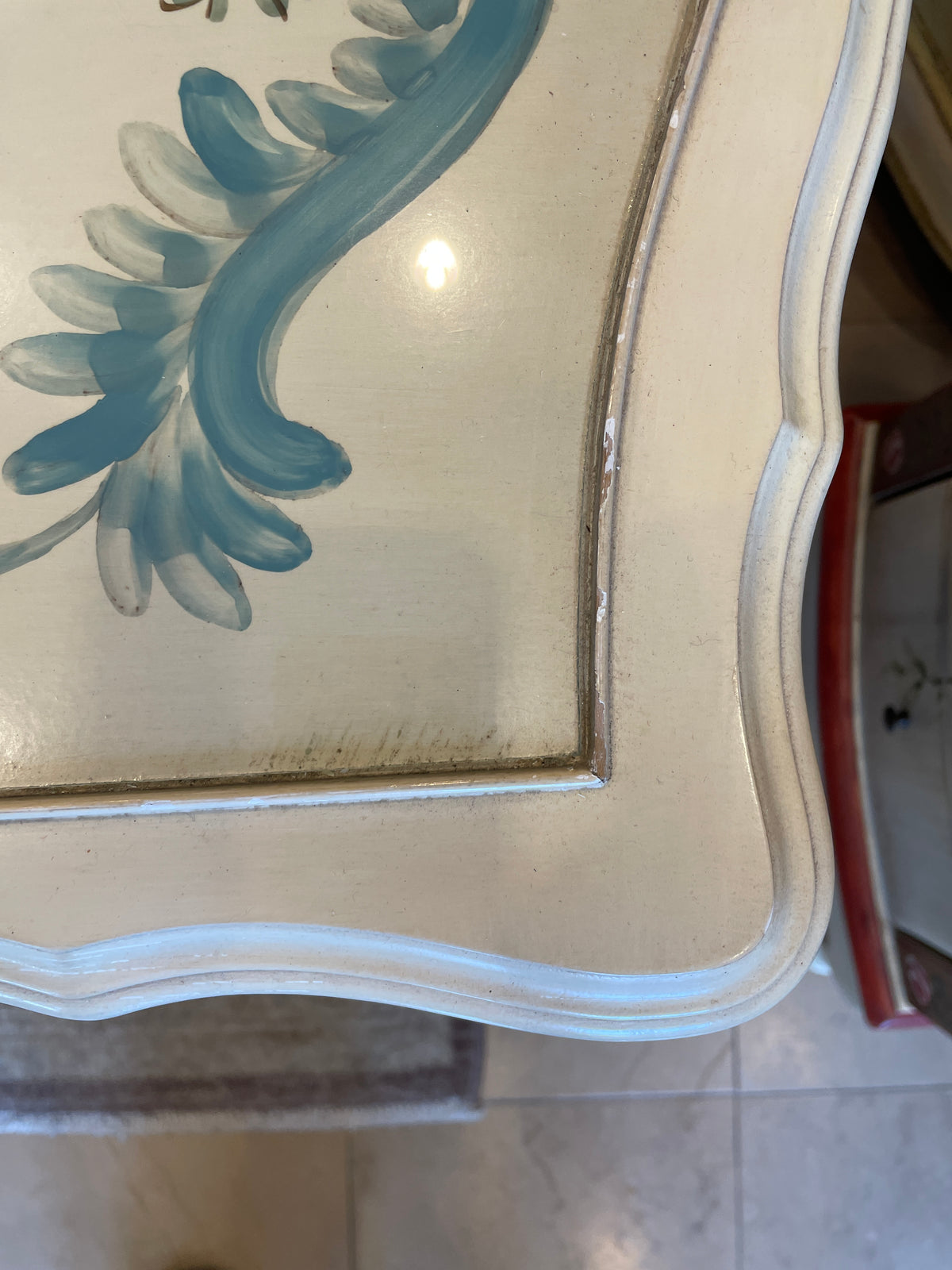 Italian Provincial End Table (2 Available 0A900Z 0A9010)