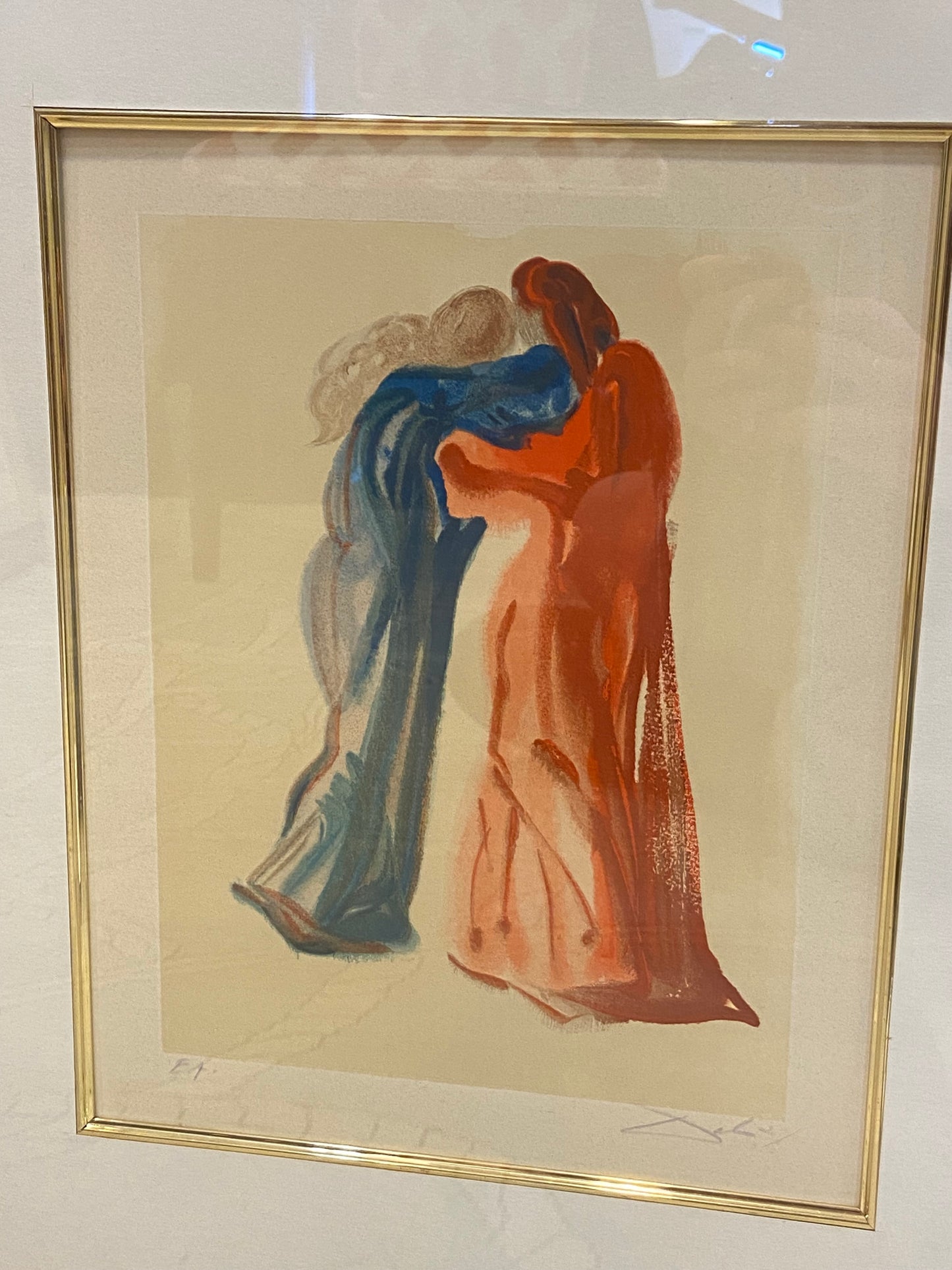 After Salvador Dalí "Meeting of Dante and Beatrice, Purgatorio: Canto 29" (27601)
