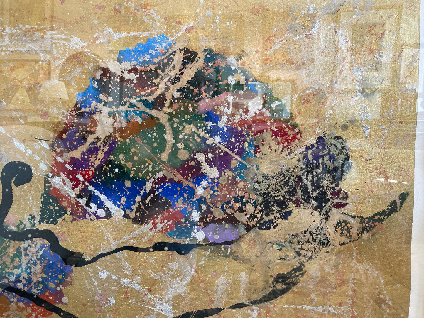 Jane Orfgen Abstract Original on Paper (03G00N)
