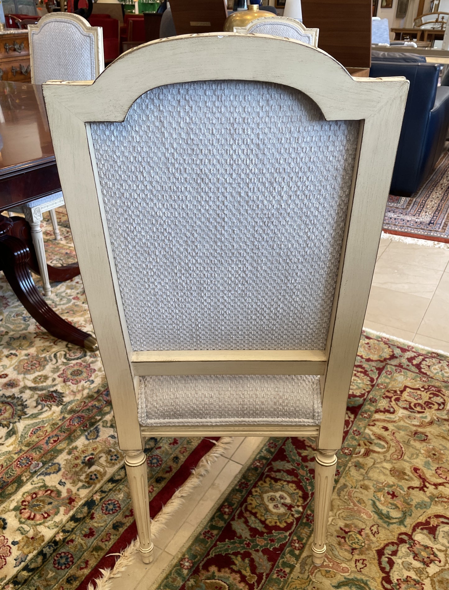 Louis XVI Style Dining Chairs, set of 10 (00Y007)