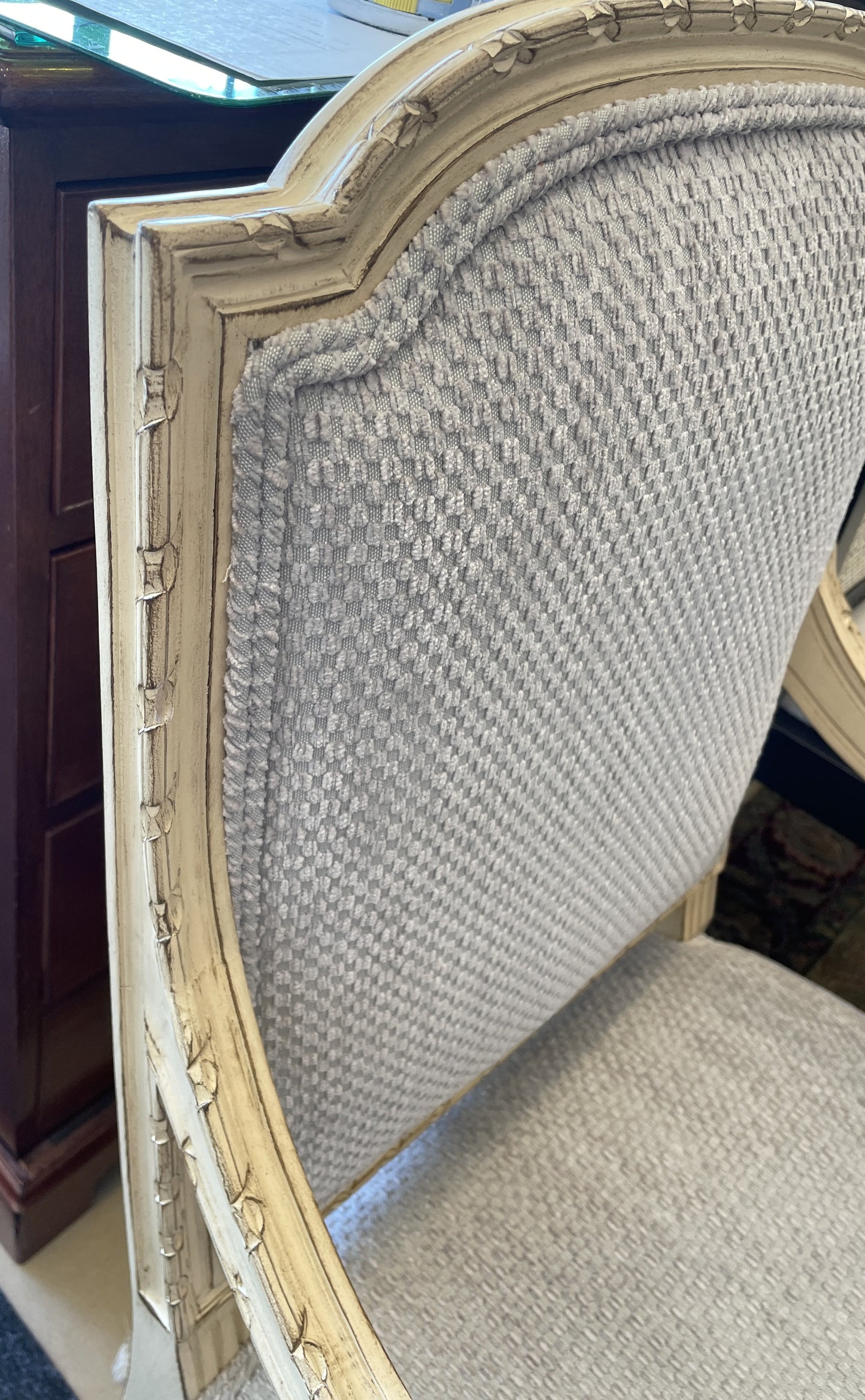 Louis XVI Style Dining Chairs, set of 10 (00Y007)