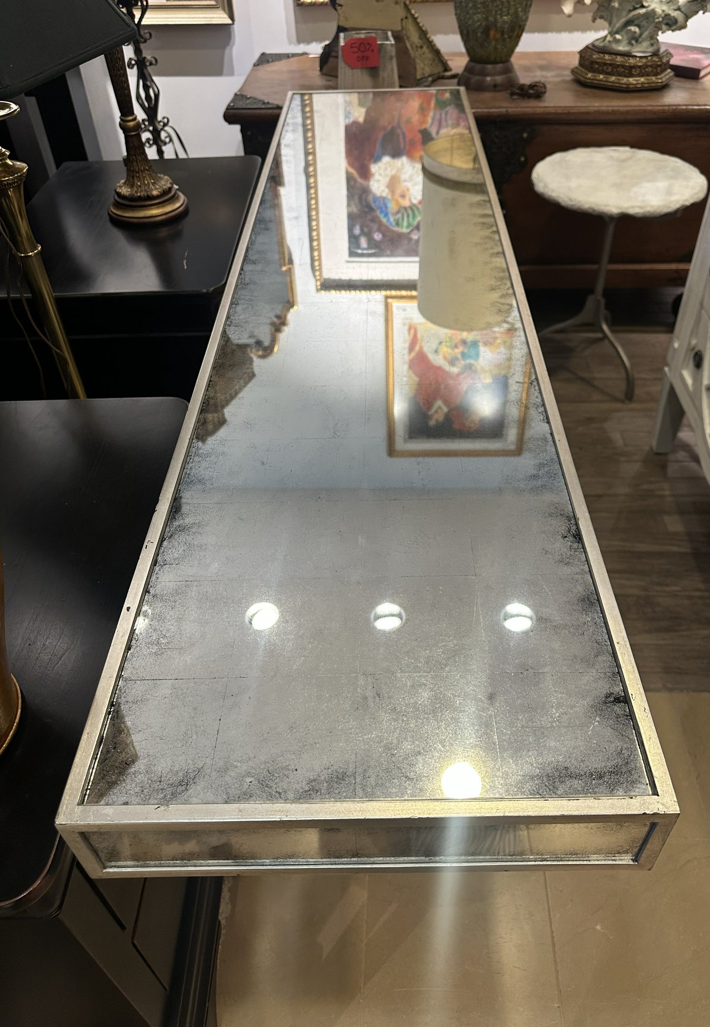 John Richard Mirrored Console Table (0N4004)