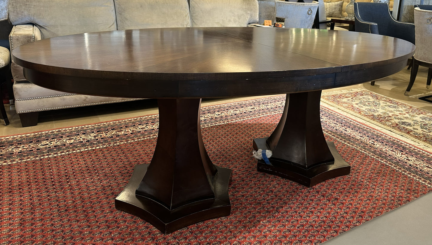 Century Tribeca Double Pedestal Dining Table (0N4003)
