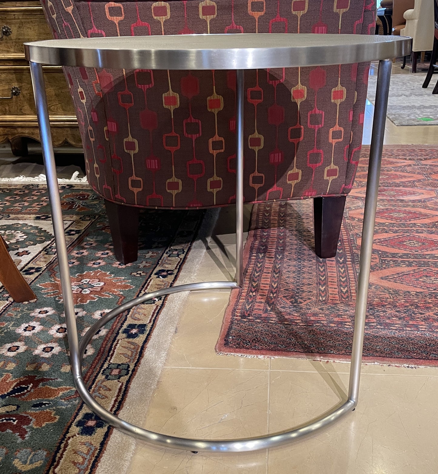 Restoration Hardware Graydon Nesting tables with Shagreen top (033006)