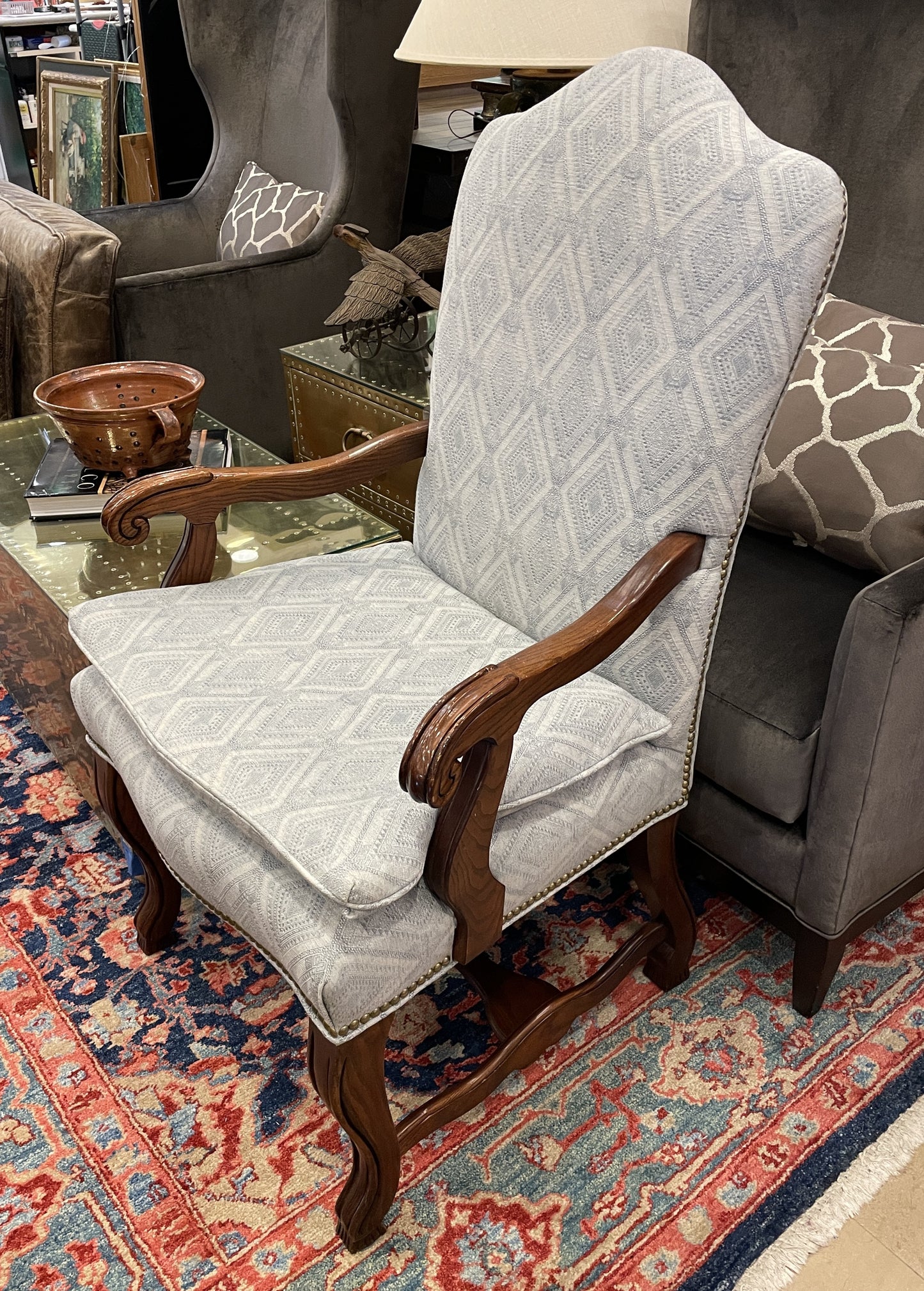 Louis XIII Arm Chair (Two available 00Y00D 00Y00E)