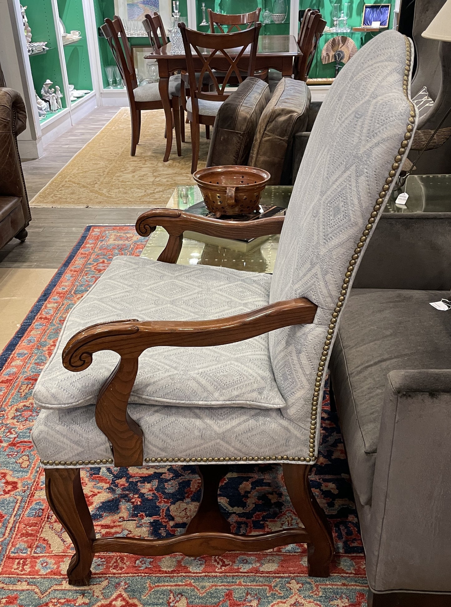 Louis XIII Arm Chair (Two available 00Y00D 00Y00E)