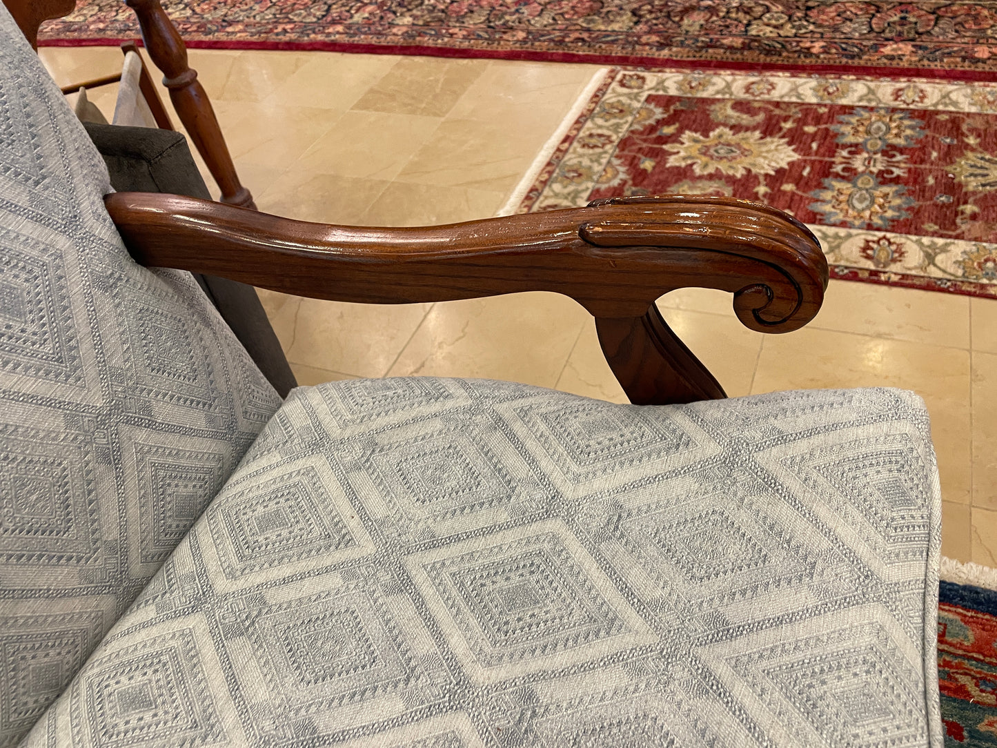 Louis XIII Arm Chair (Two available 00Y00D 00Y00E)