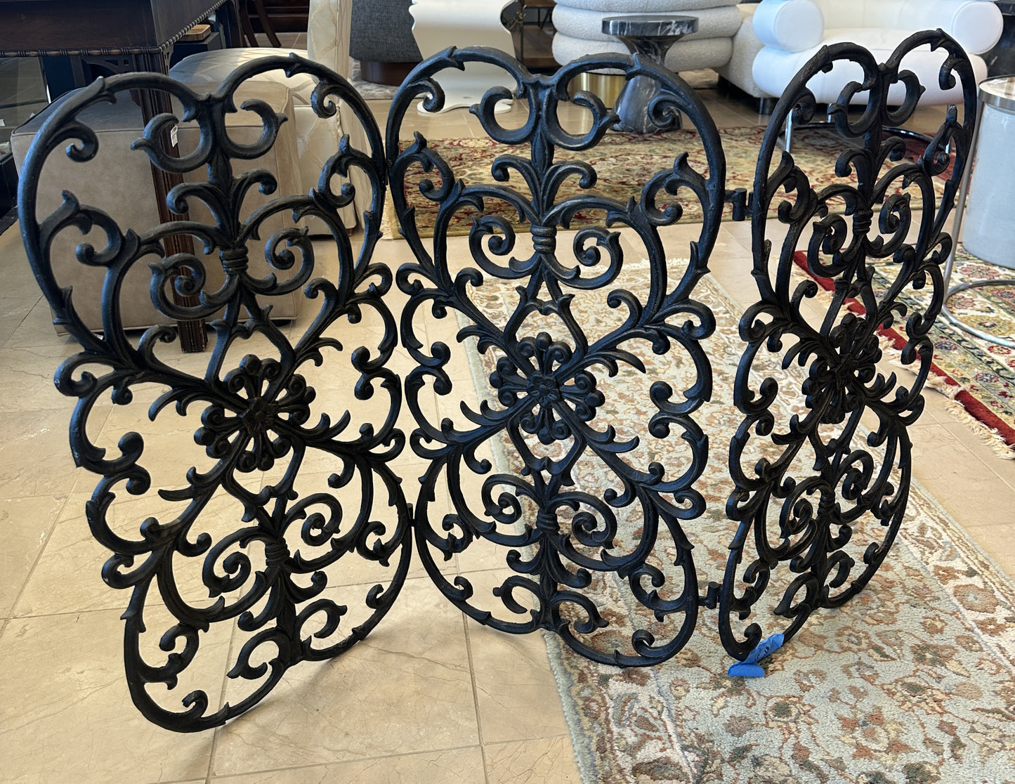 Iron Fireplace Screen (0N8006)