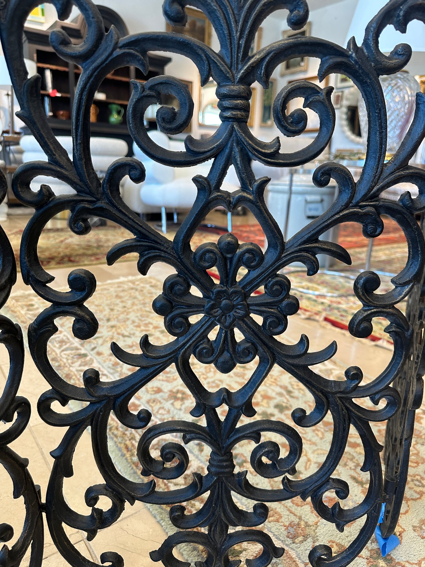 Iron Fireplace Screen (0N8006)