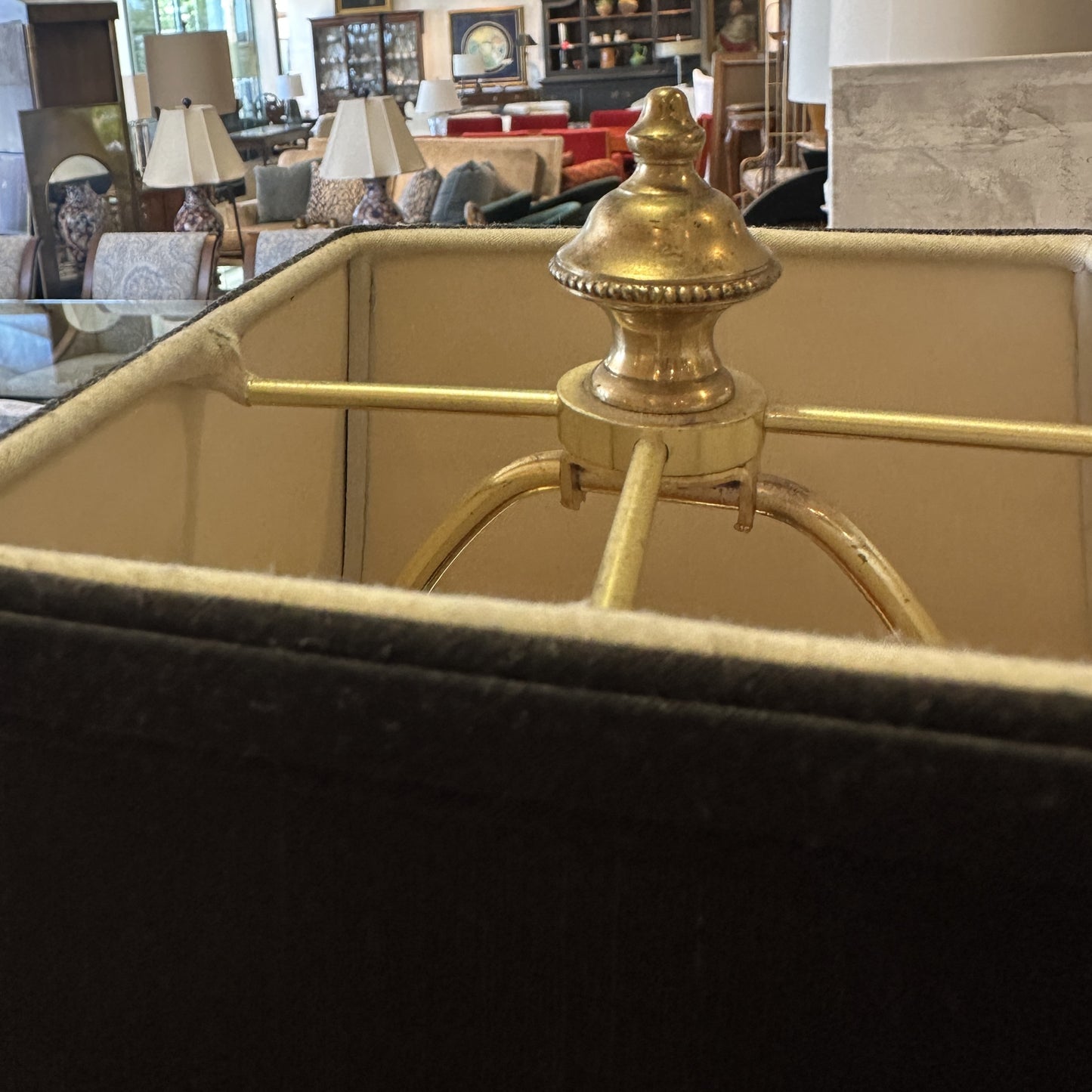 Pair Frederick Cooper Neoclassical Column Lamps (0MJ00D)