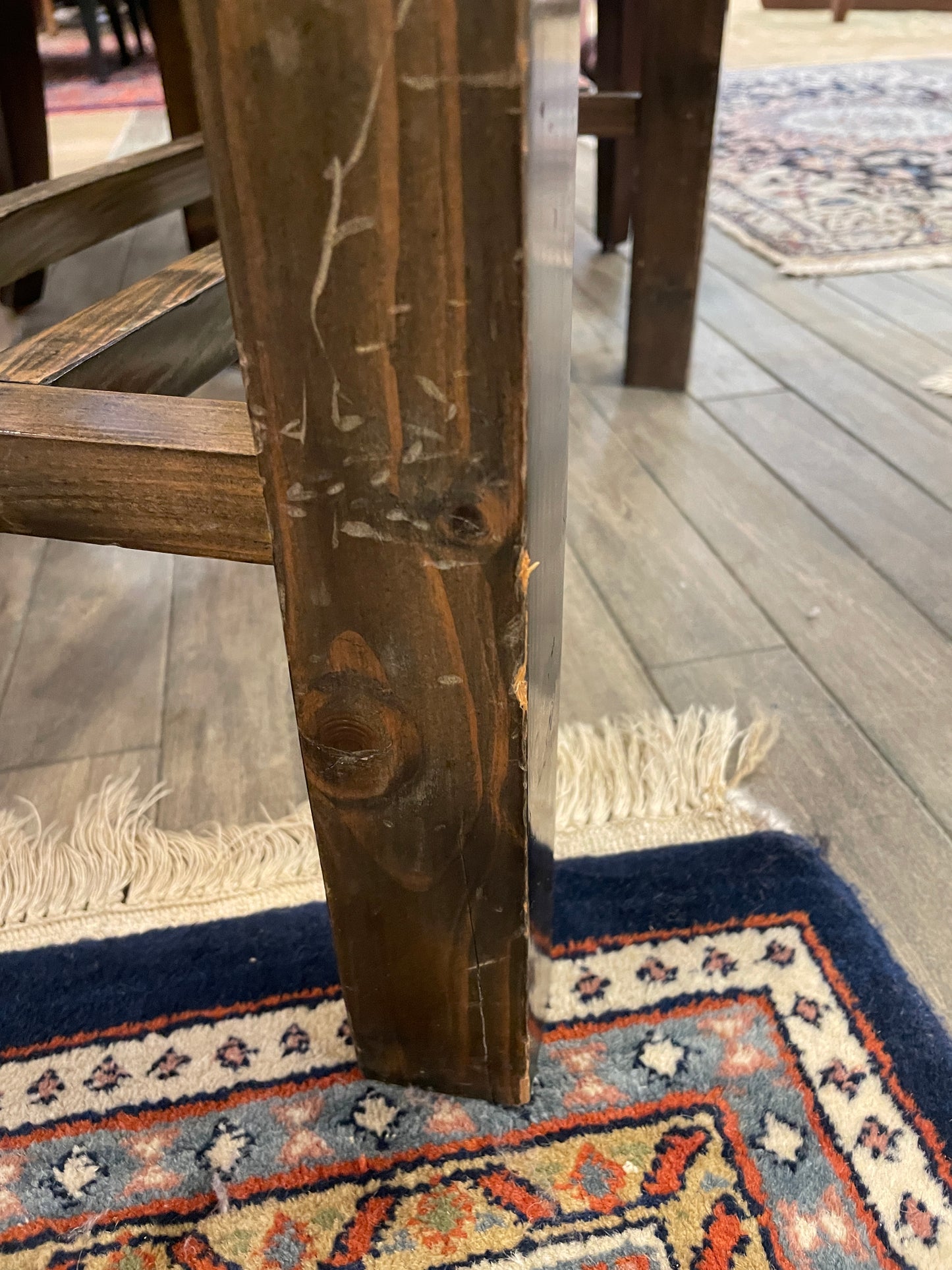 Vienna Liquor Stand/ Plant Stand with insert, AS IS (0H6002)