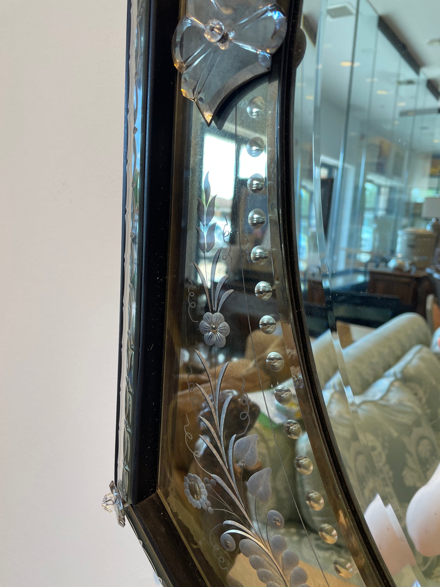 Vintage Venetian Mirror (00Y00N)
