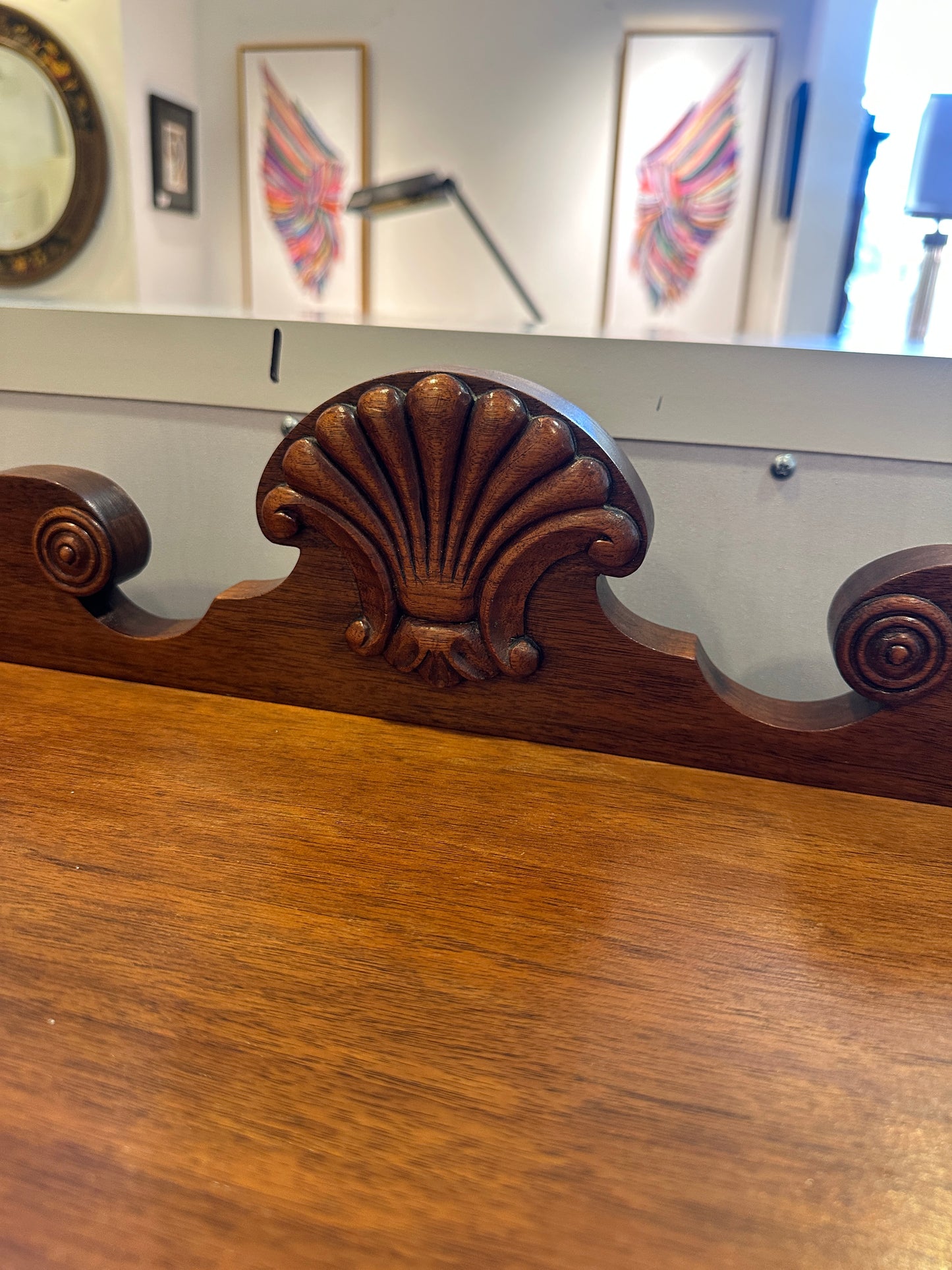 Antique Queen Anne Buffet (0N800A)