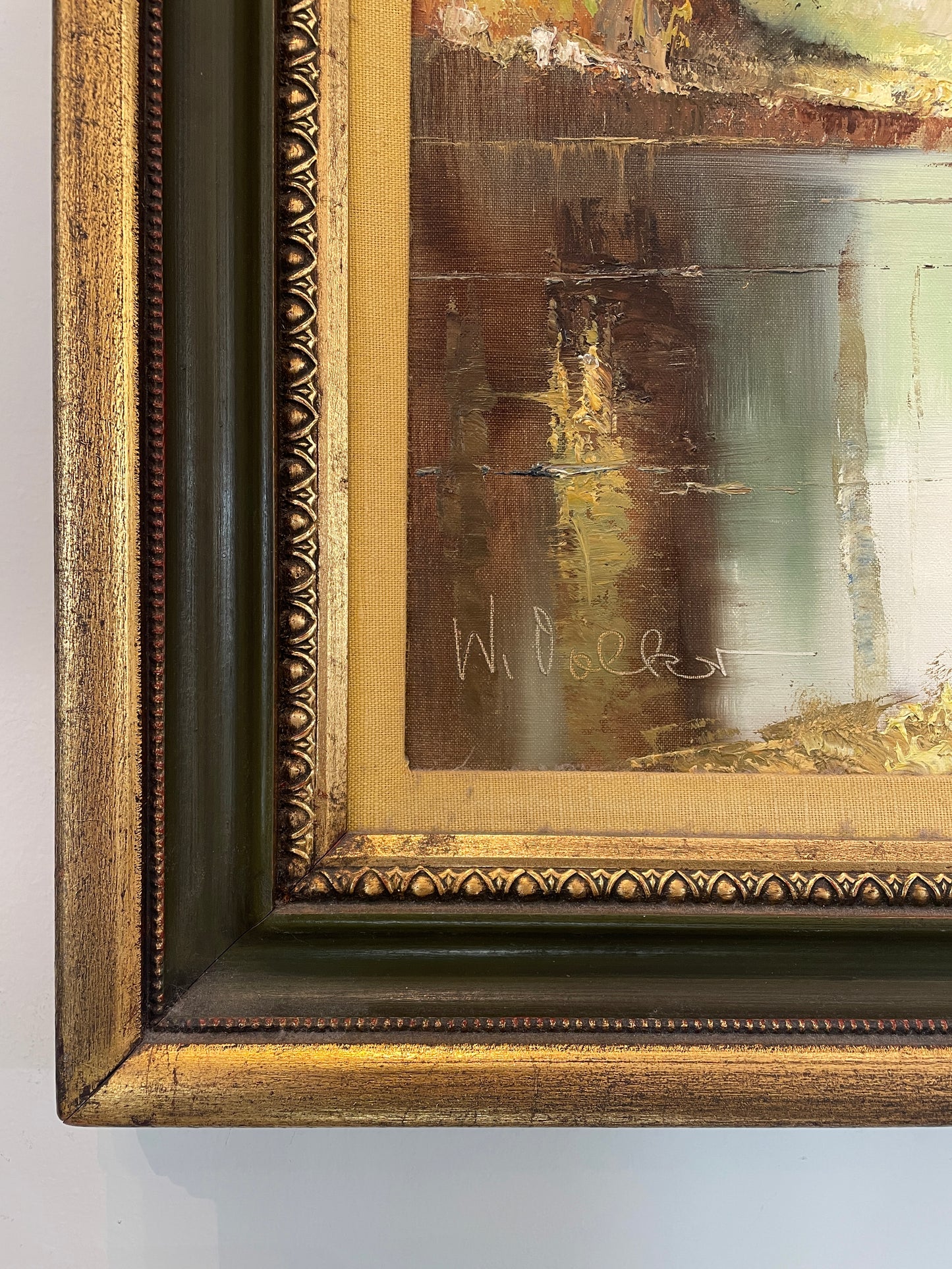 W Volker Landscape, Oil on Canvas (0L4001)