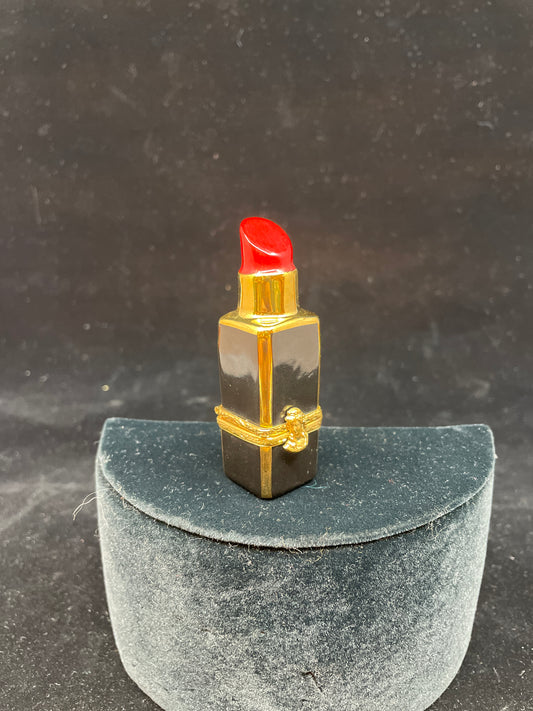 Limoges Lipstick Trinket Box (030020)