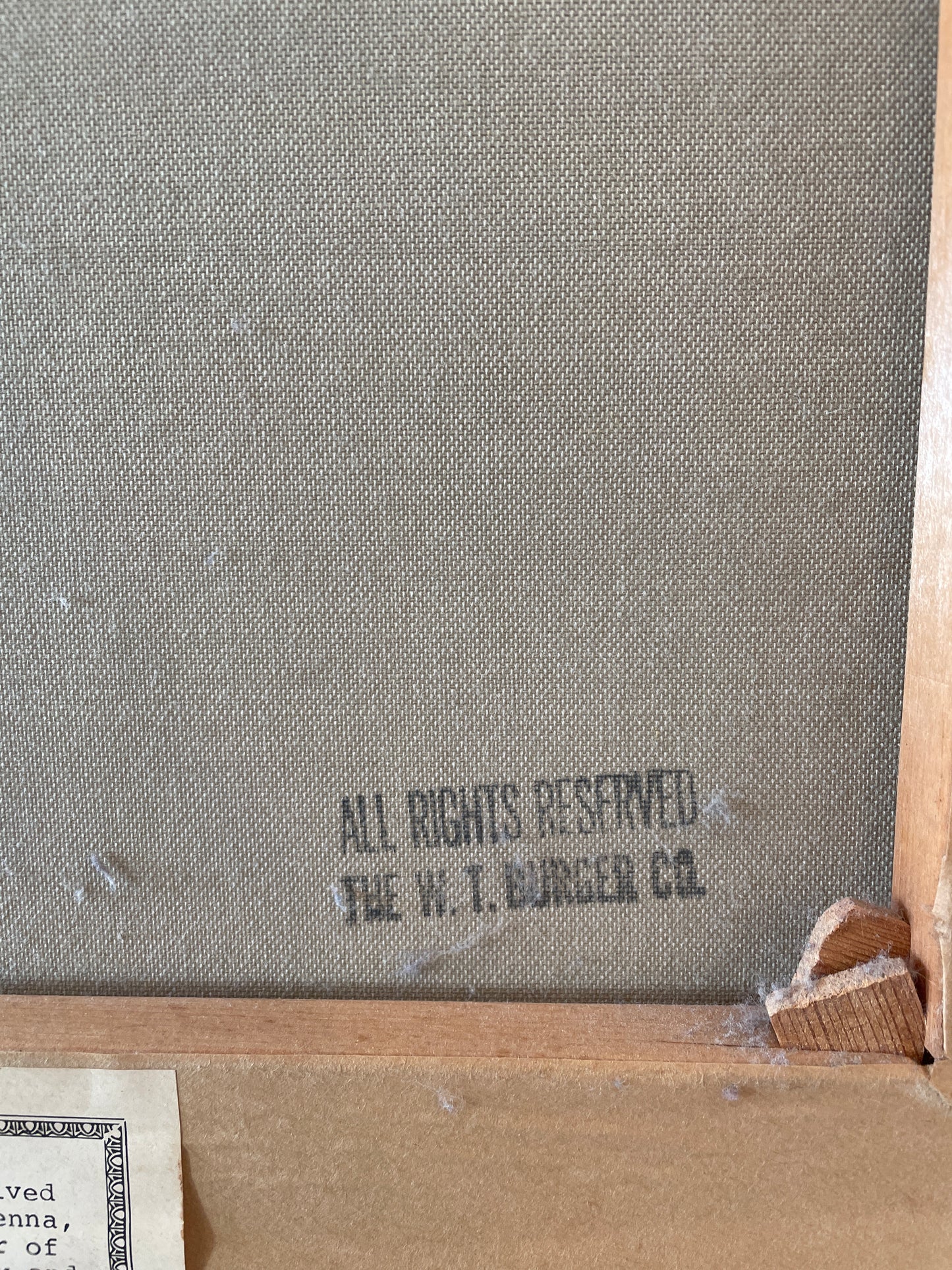 W Volker Landscape, Oil on Canvas (0L4001)