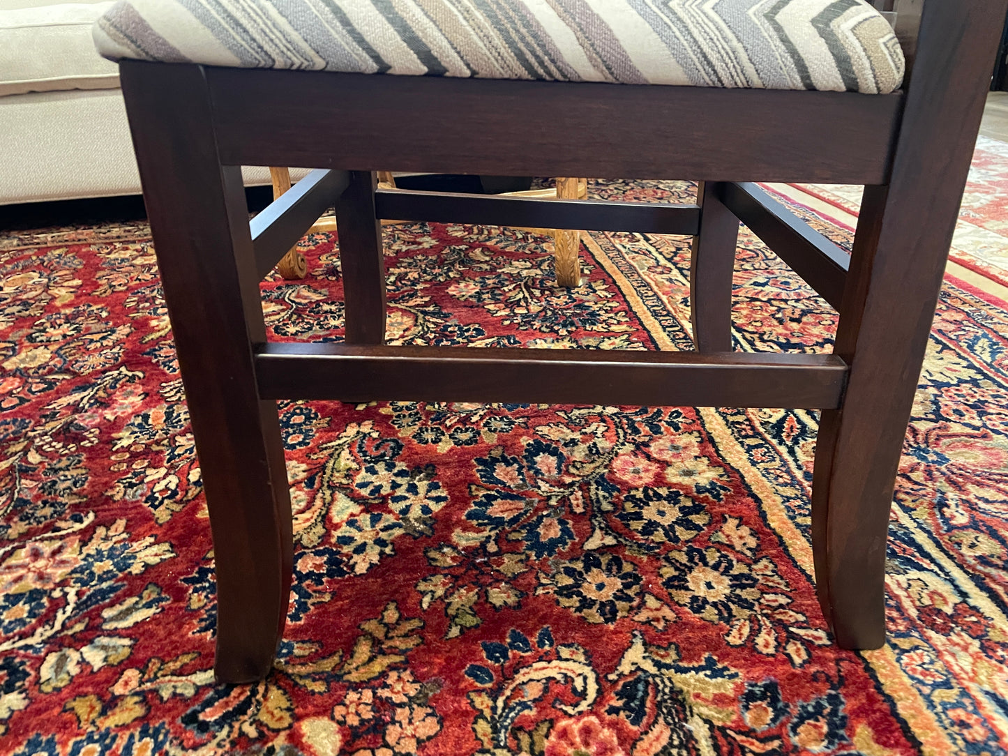Palettes by Winesberg Slat Back Chairs with Upholstered Seats, set of 4 (0FS005)