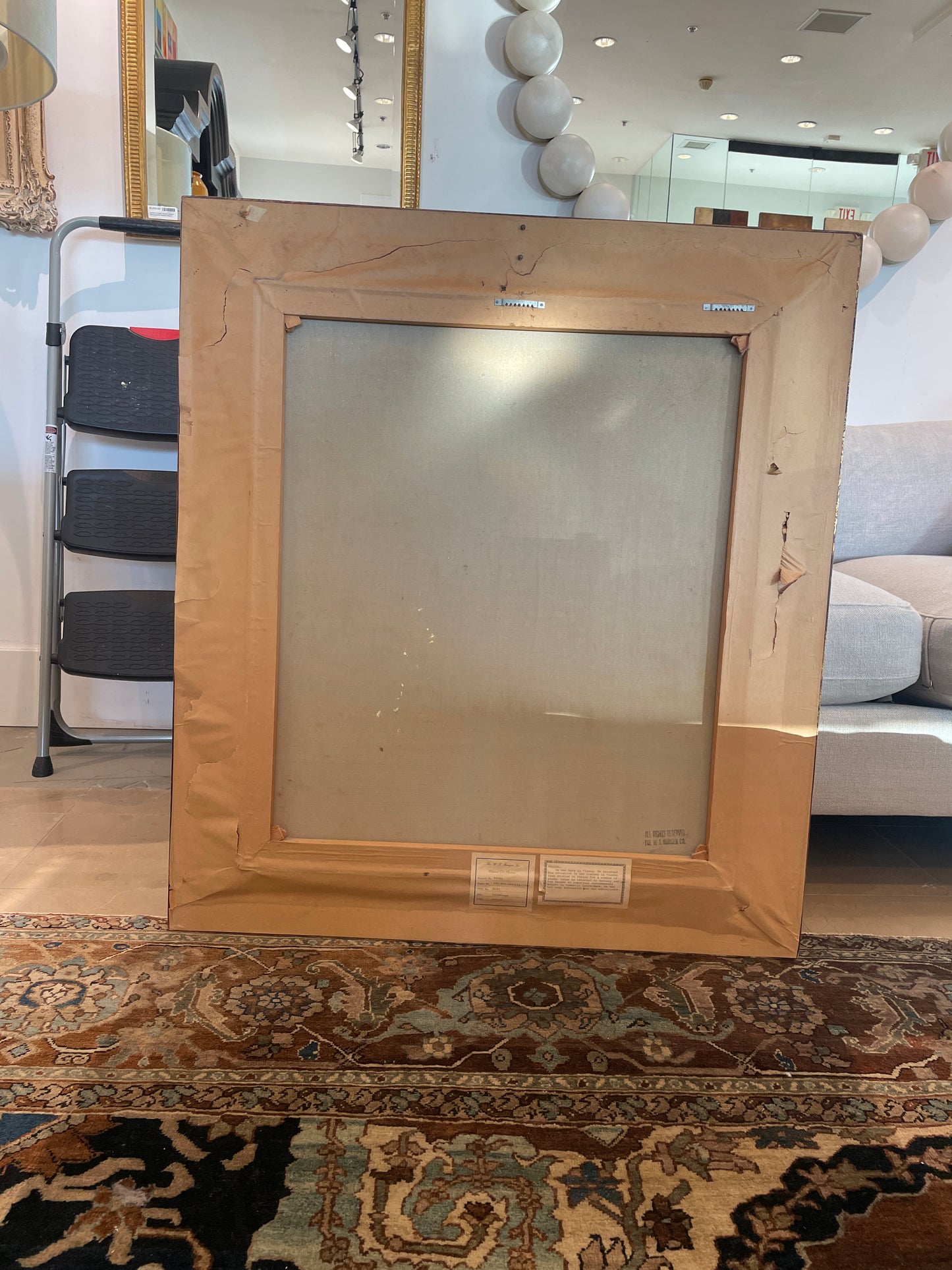 W Volker Landscape, Oil on Canvas (0L4001)