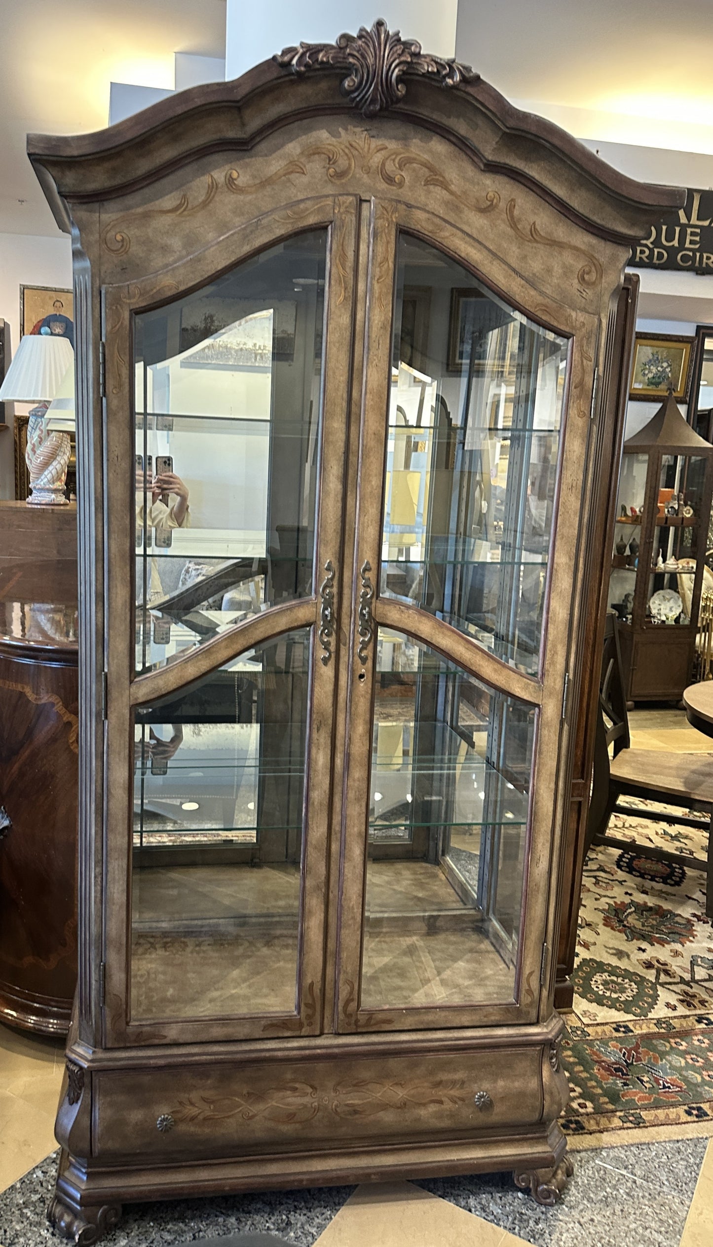 Howard Miller Faux Finished Display Cabinet (0N8009)