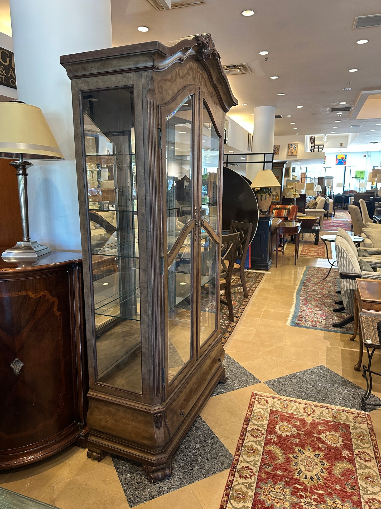 Howard Miller Faux Finished Display Cabinet (0N8009)