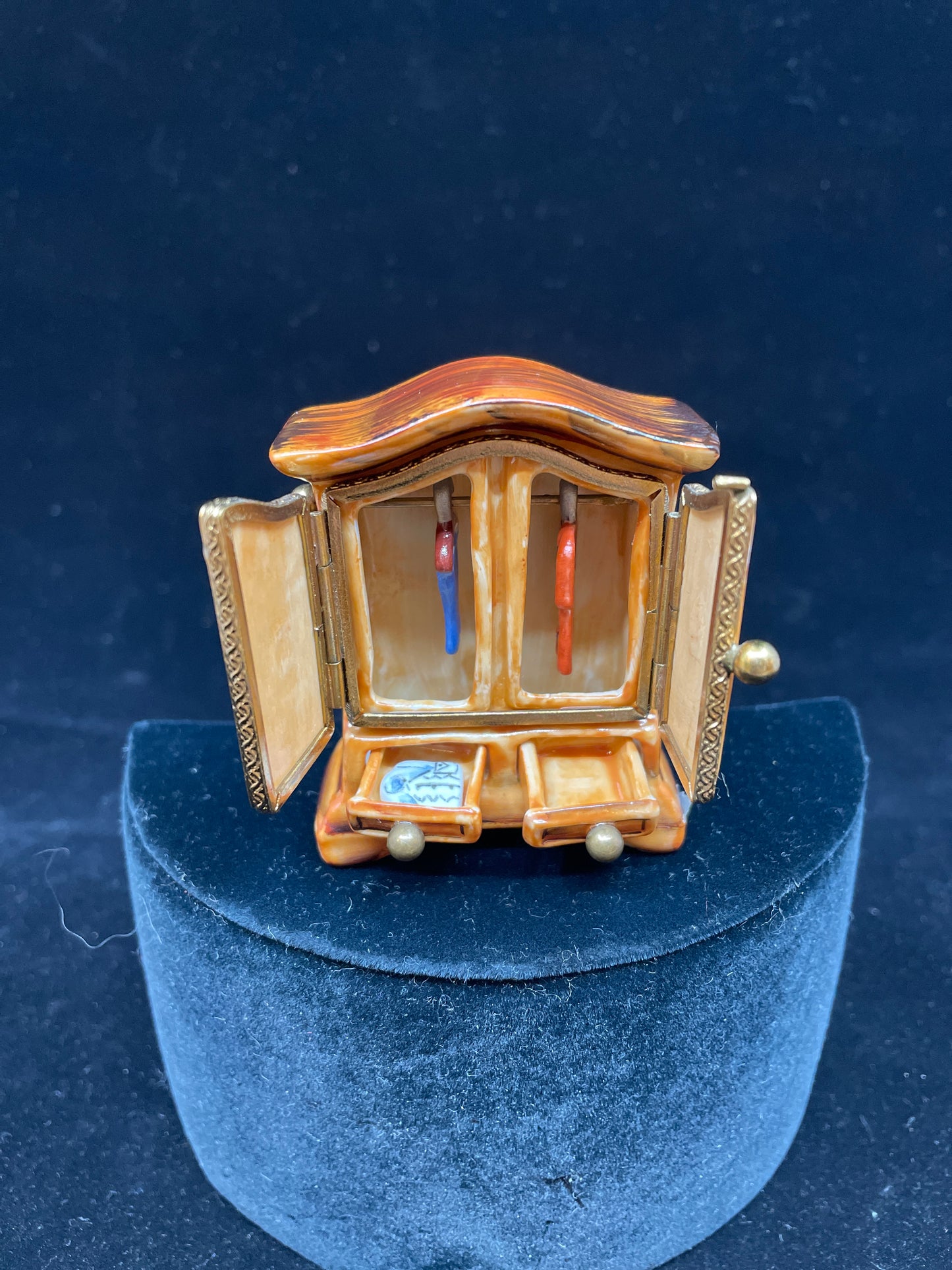 Limoges Wardrobe Trinket Box