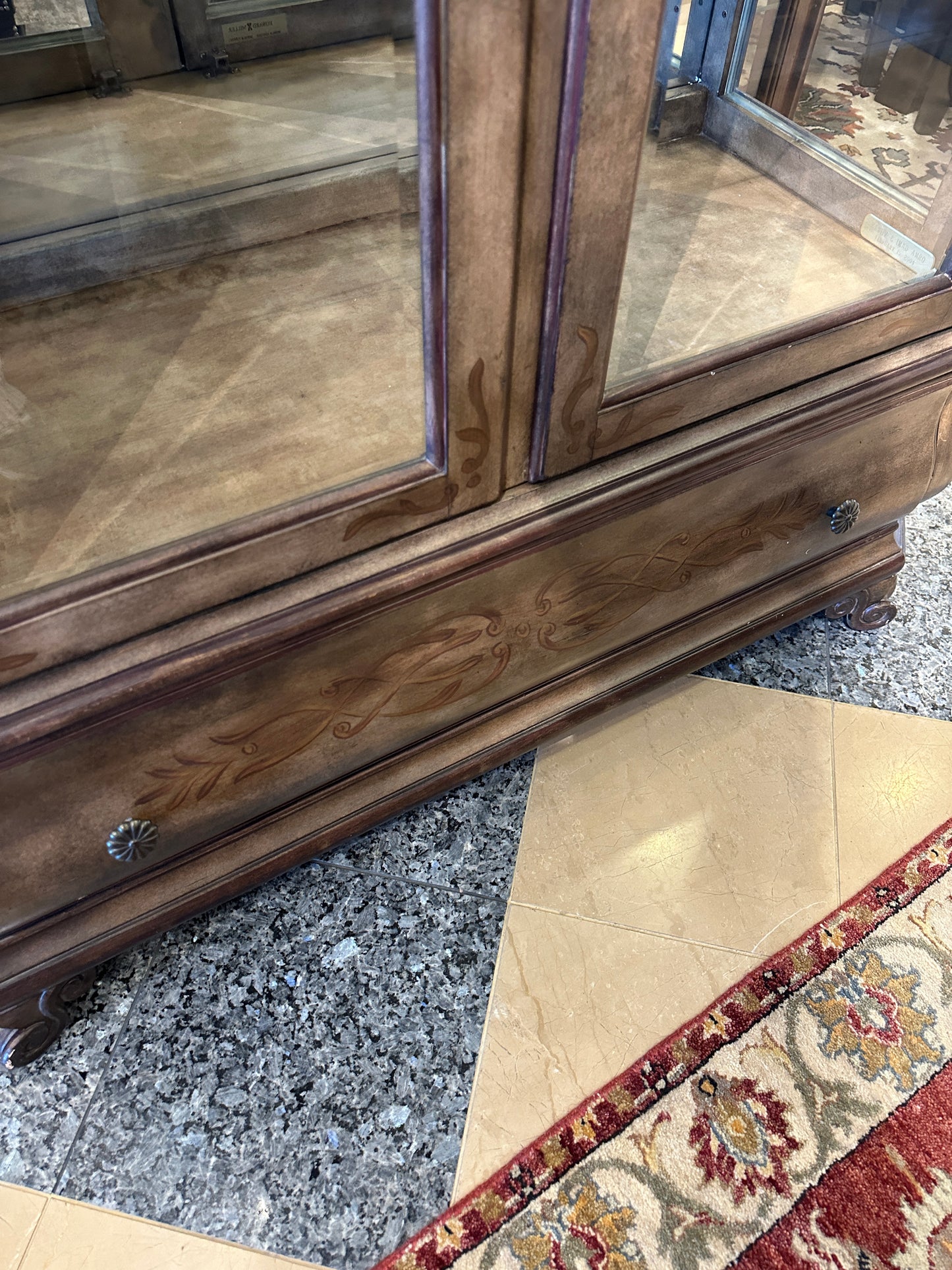 Howard Miller Faux Finished Display Cabinet (0N8009)