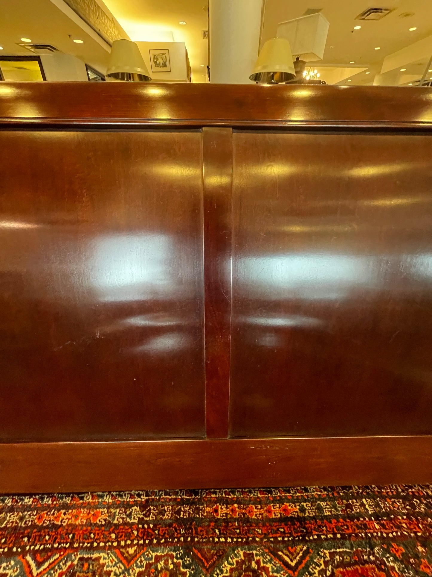 Stickley Cherry Sleigh Bed, King (0L2001)