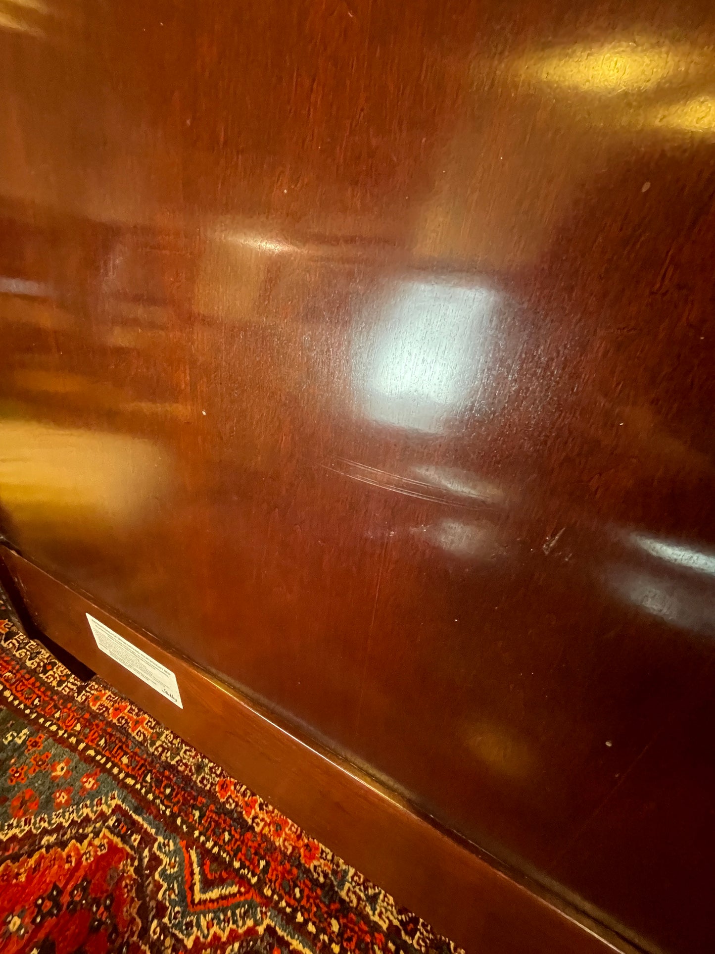 Stickley Cherry Sleigh Bed, King (0L2001)