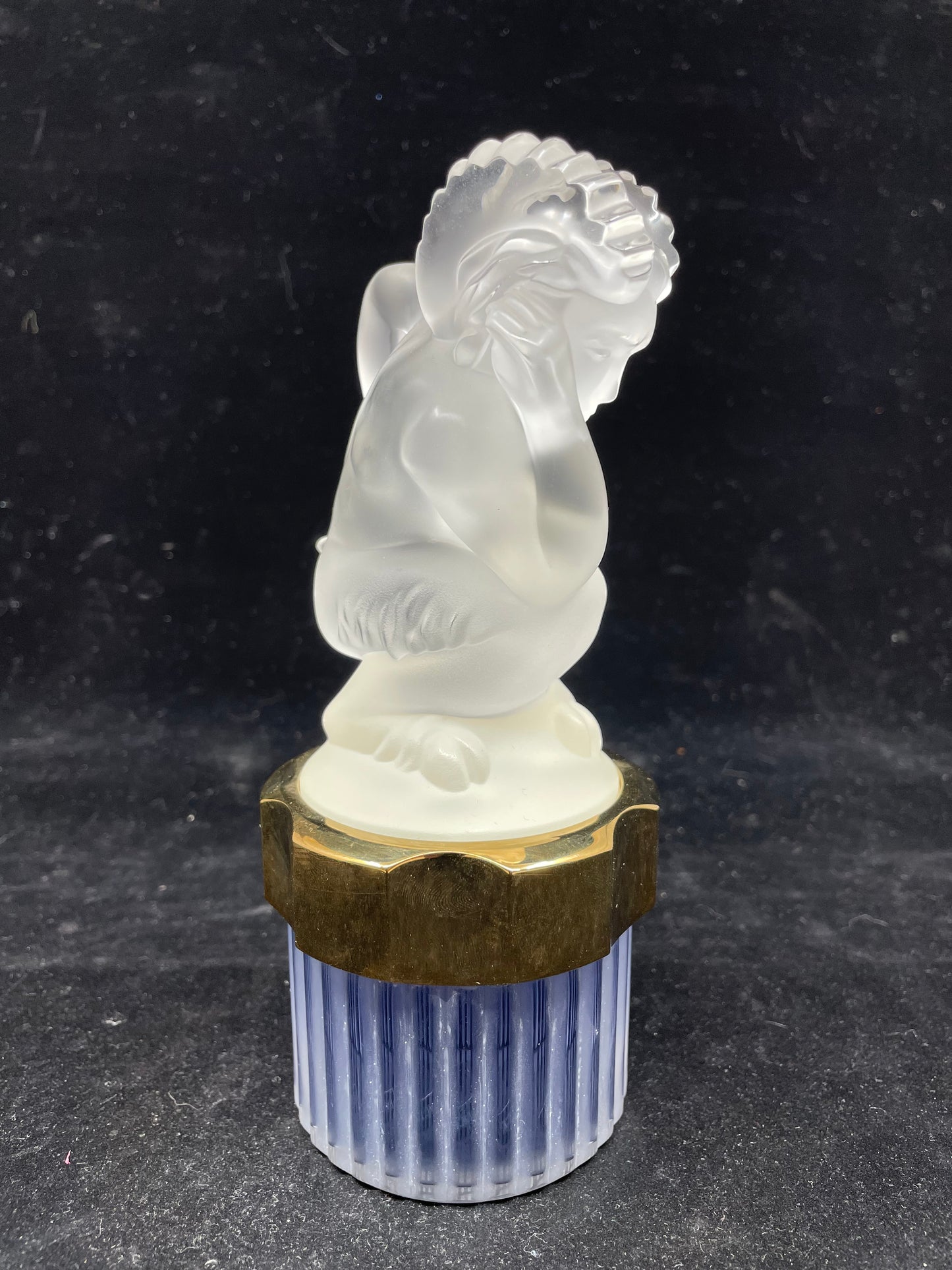 Lalique France "Pour Homme Aries" Perfume Bottle