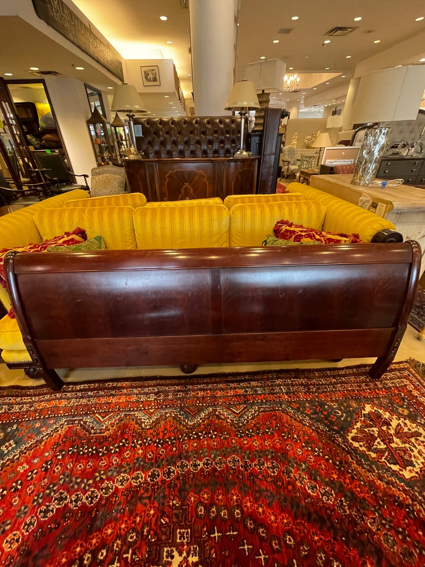 Stickley Cherry Sleigh Bed, King (0L2001)