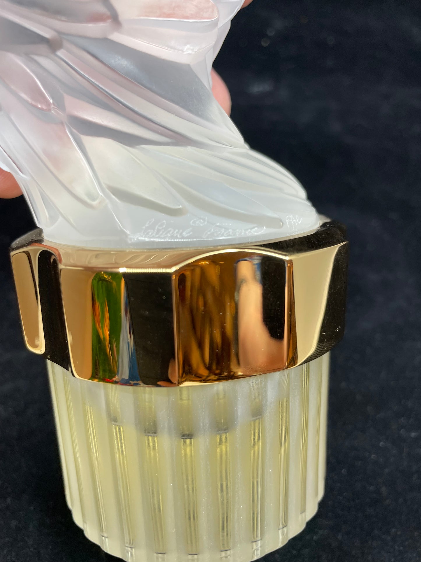 Lalique France "Pour Homme Factice Phenix" Perfume Bottle