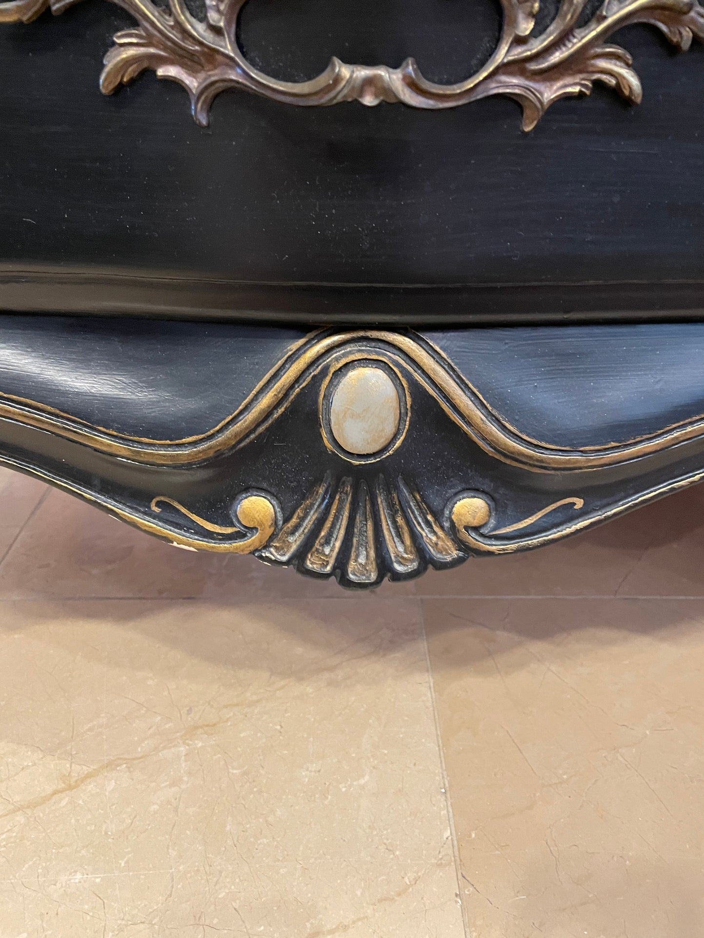Two drawer chest with butterflies, AS IS (0OQ00F)