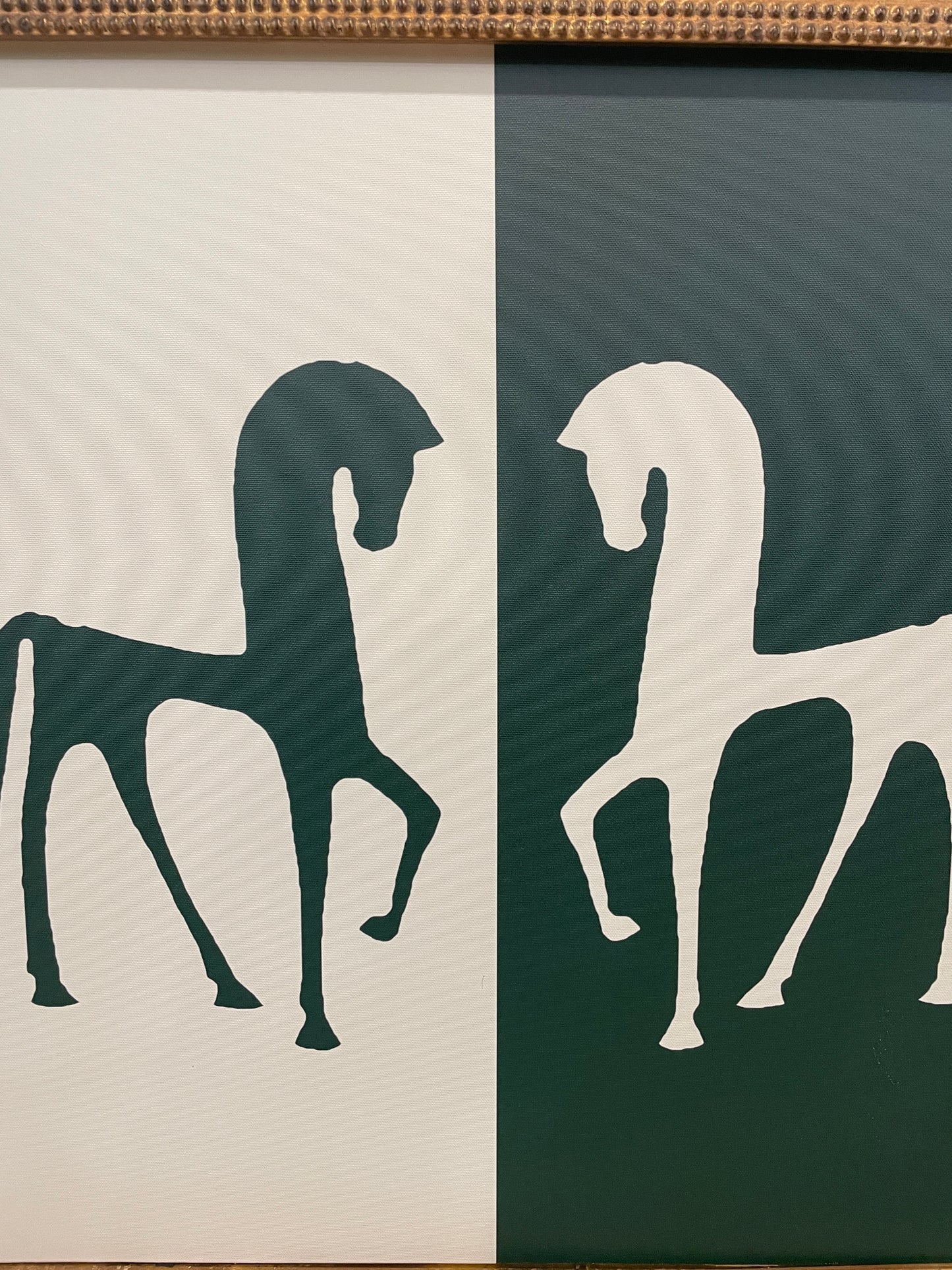 Double Horses Giclee (0JC00B)