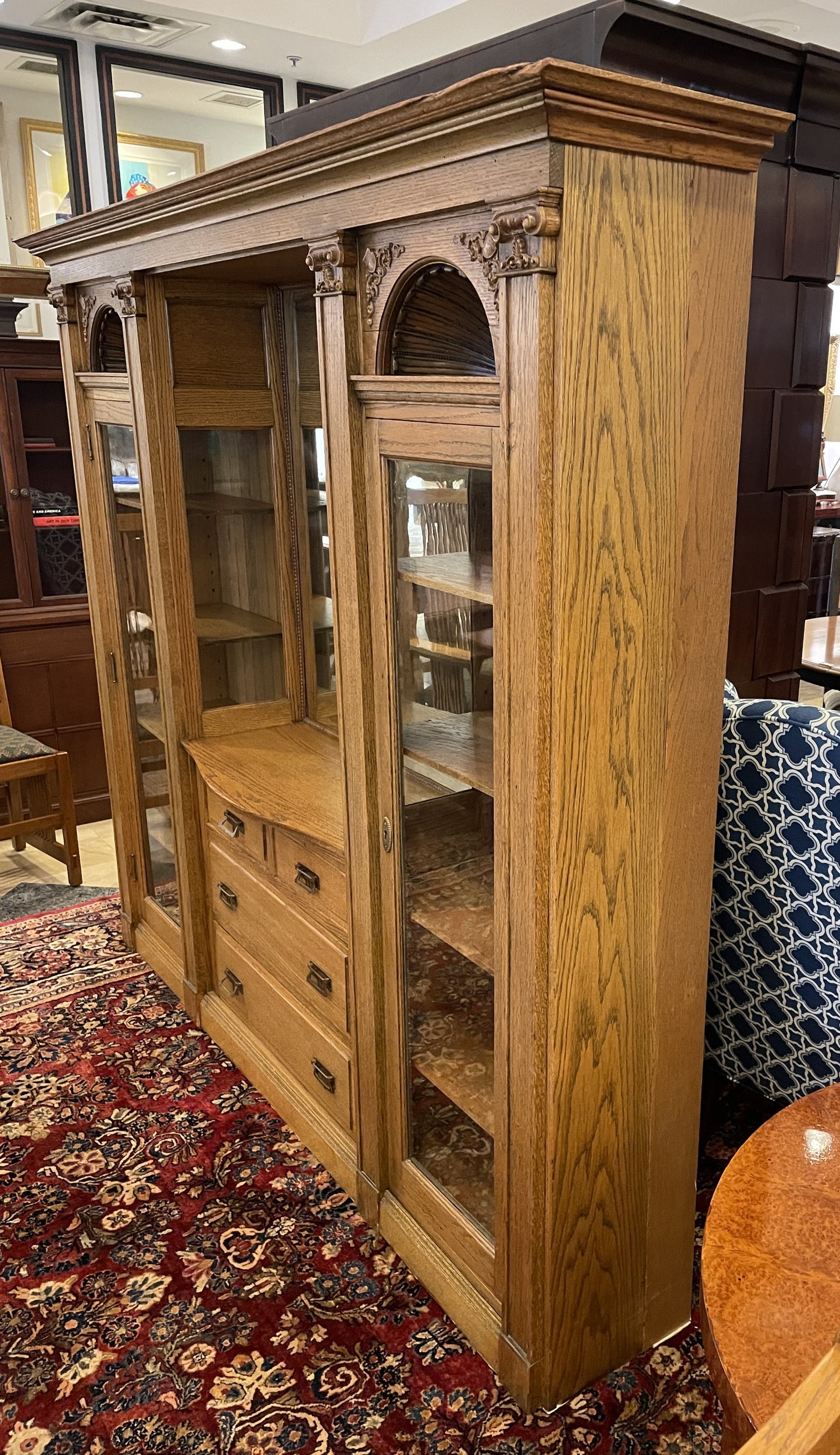 Early 20th Century Built In Breakfront or Sideboard (0OS001)