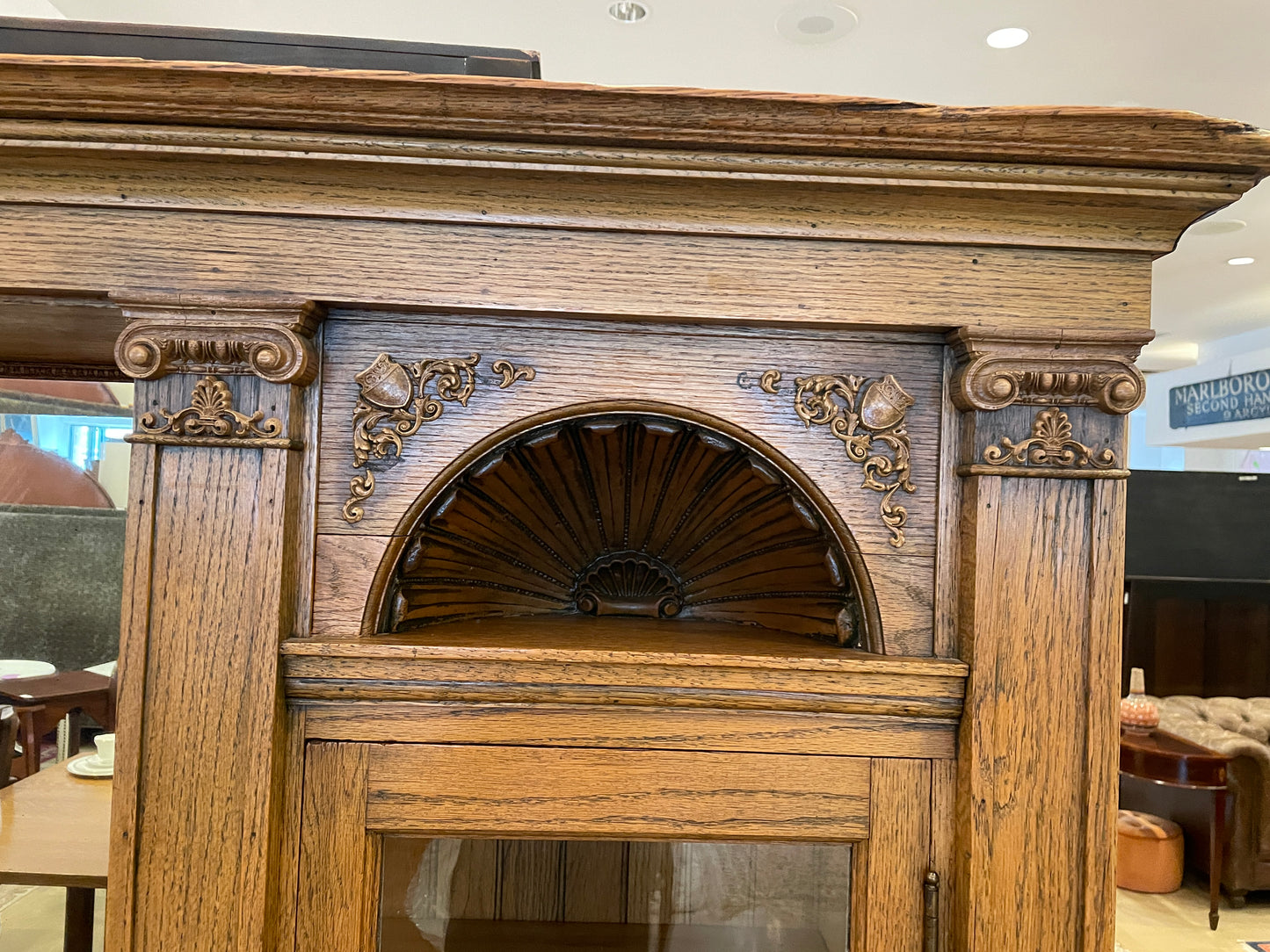 Early 20th Century Built In Breakfront or Sideboard (0OS001)