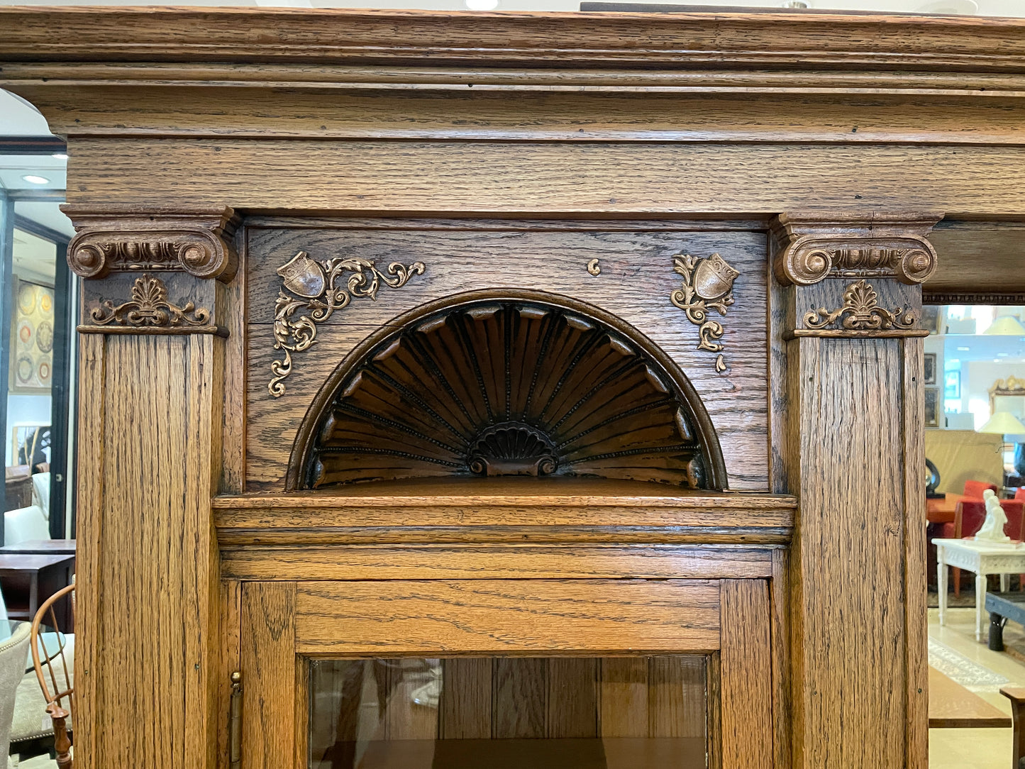 Early 20th Century Built In Breakfront or Sideboard (0OS001)