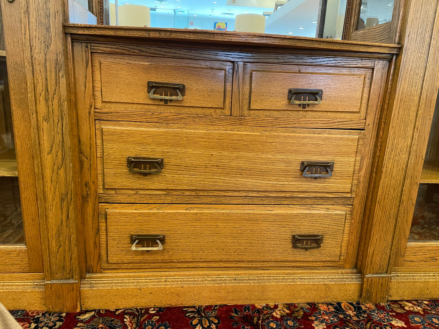 Early 20th Century Built In Breakfront or Sideboard (0OS001)