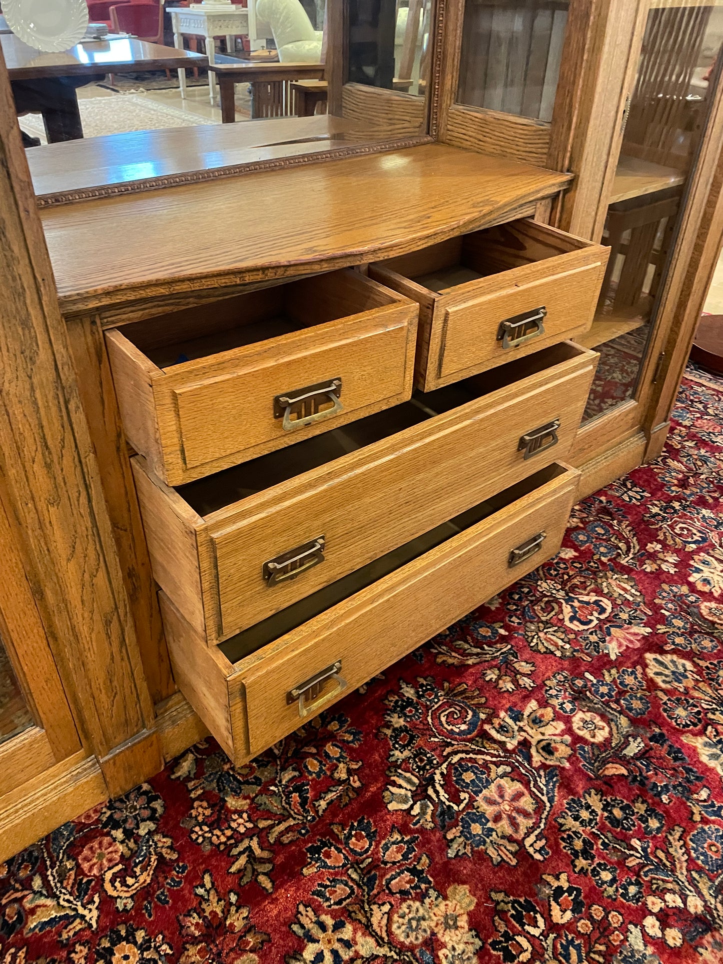 Early 20th Century Built In Breakfront or Sideboard (0OS001)
