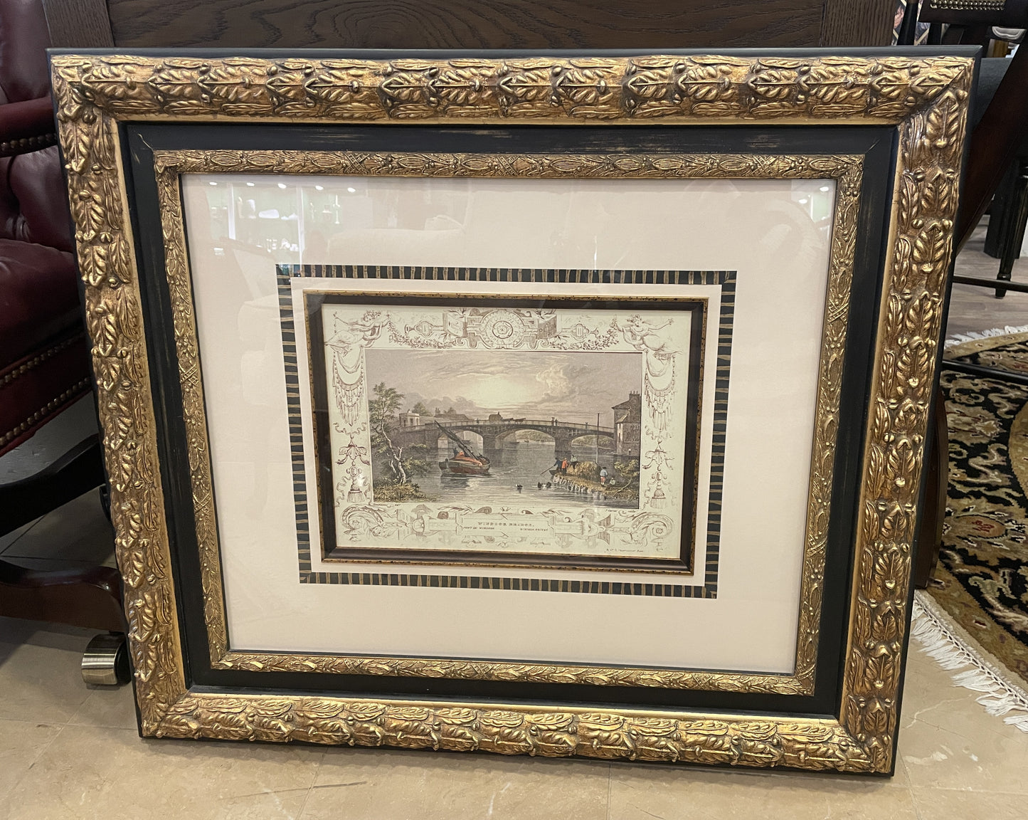 Point de Windsor Giclee Framed (05S00X)