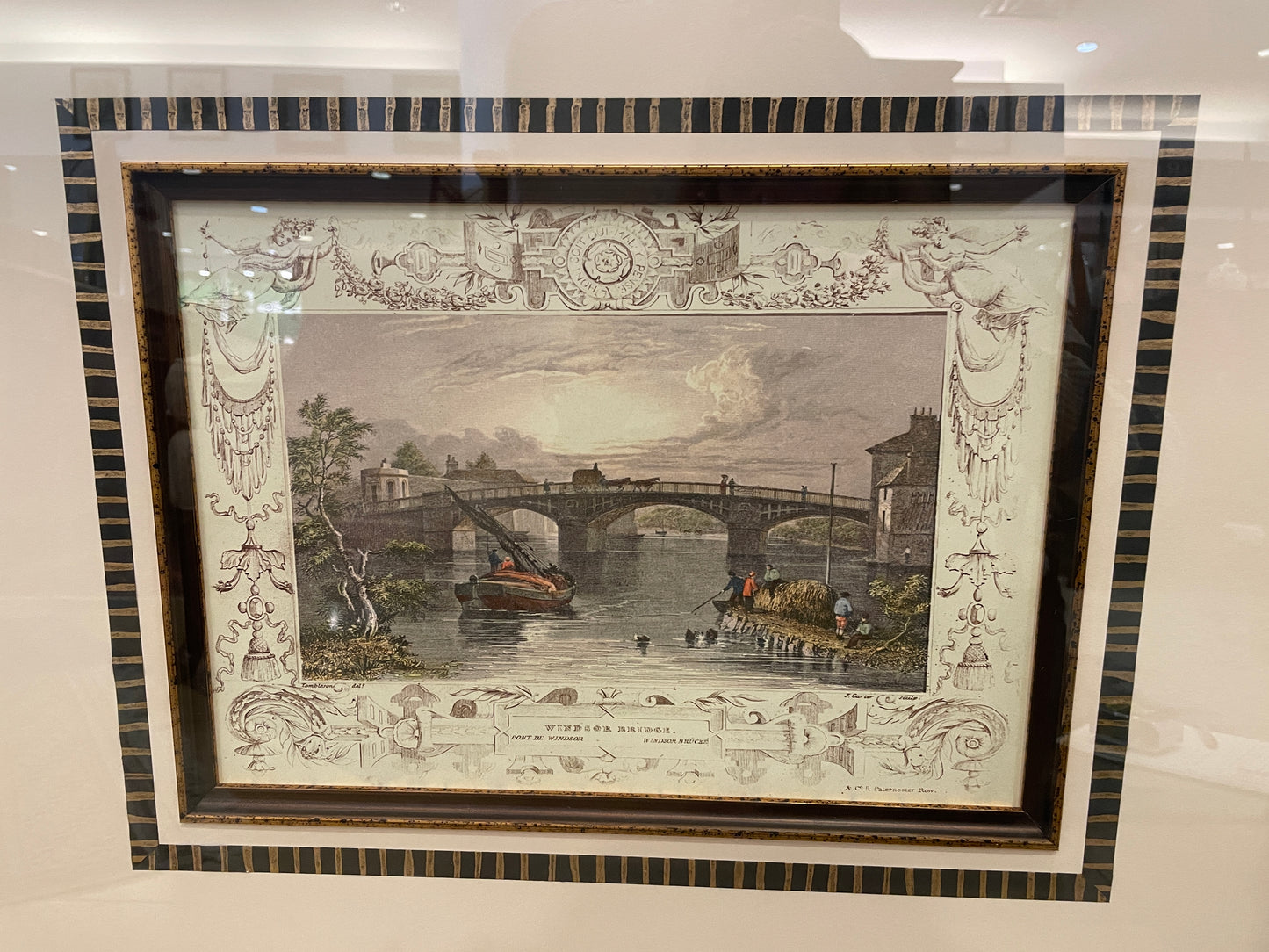 Point de Windsor Giclee Framed (05S00X)