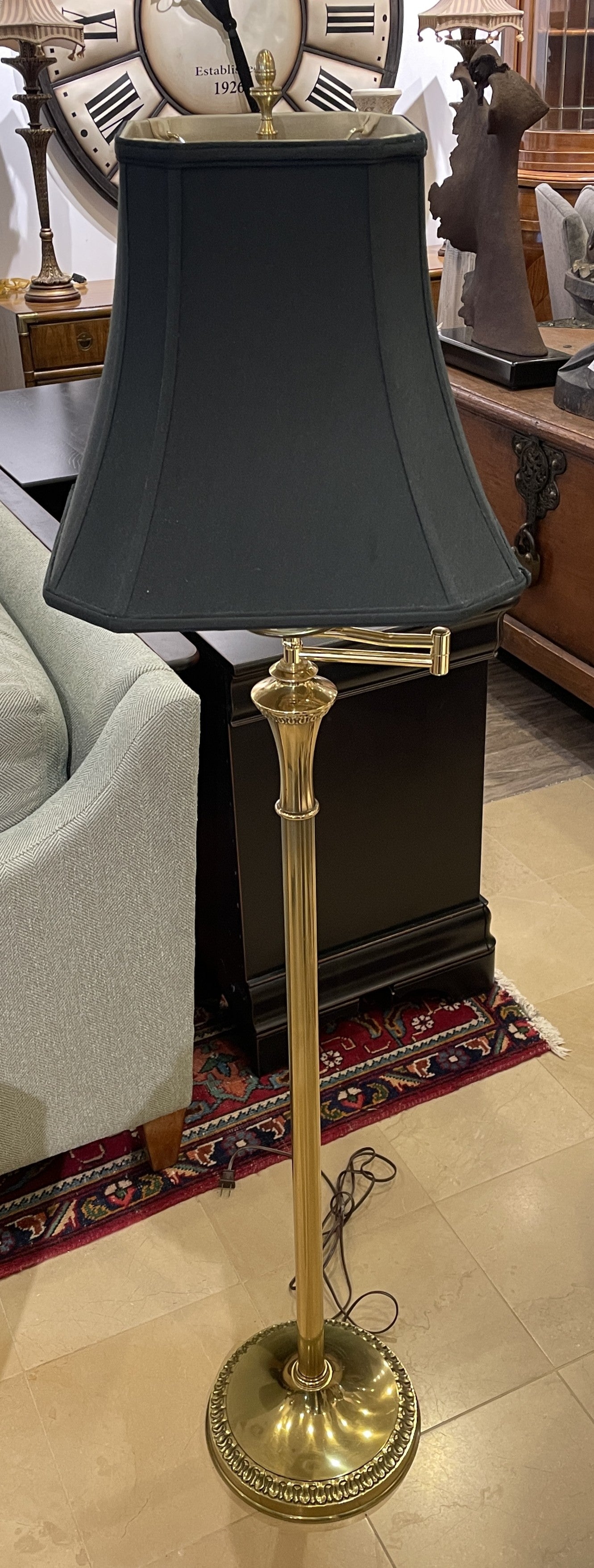 Stiffel Brass Floor Lamp (0L5001)