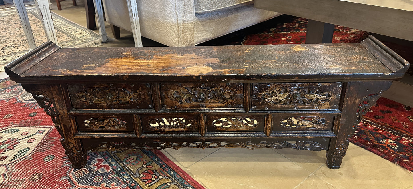 Antique Chinese Altar Cabinet (0NG00D)